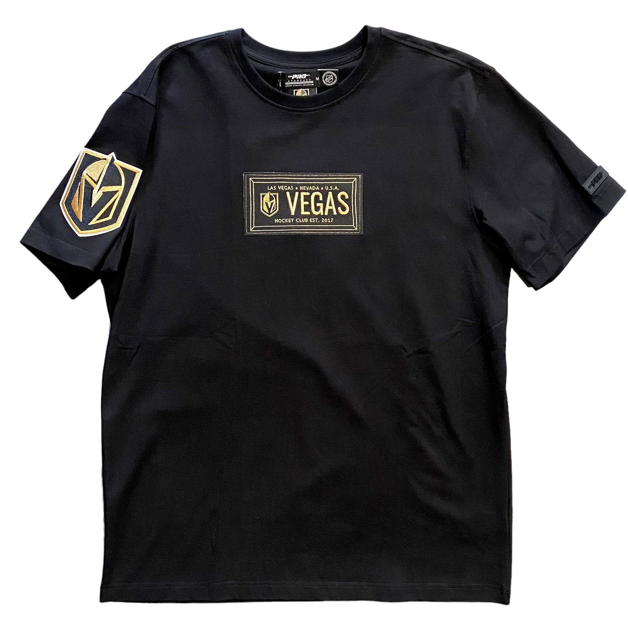 Vegas Golden Knights Club Member Badge T-shirt - Black