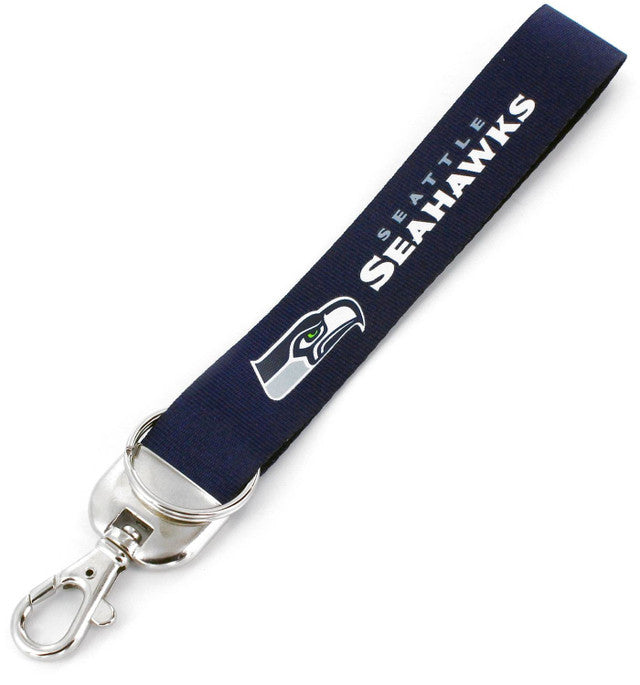 SEATTLE SEAHAWKS DELUXE WRISTLET KEYCHAIN