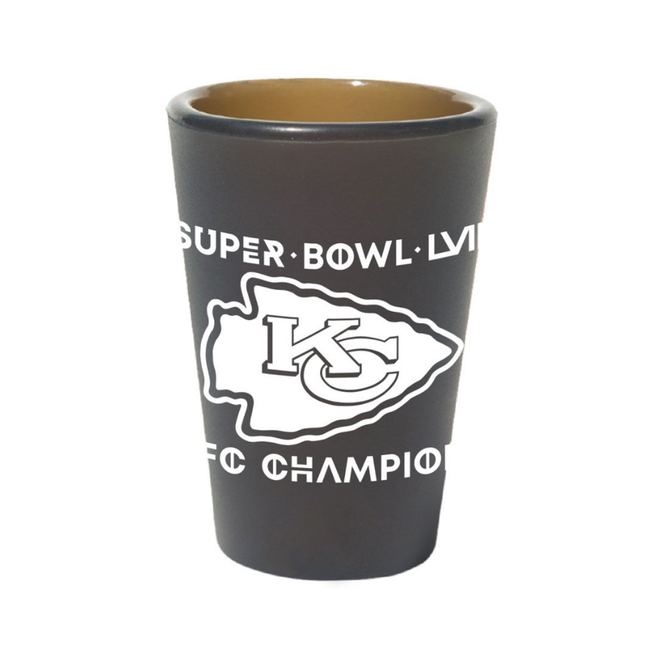 Kansas City Chiefs AFC Champions 1.5oz Silicone Shot Glass ***
