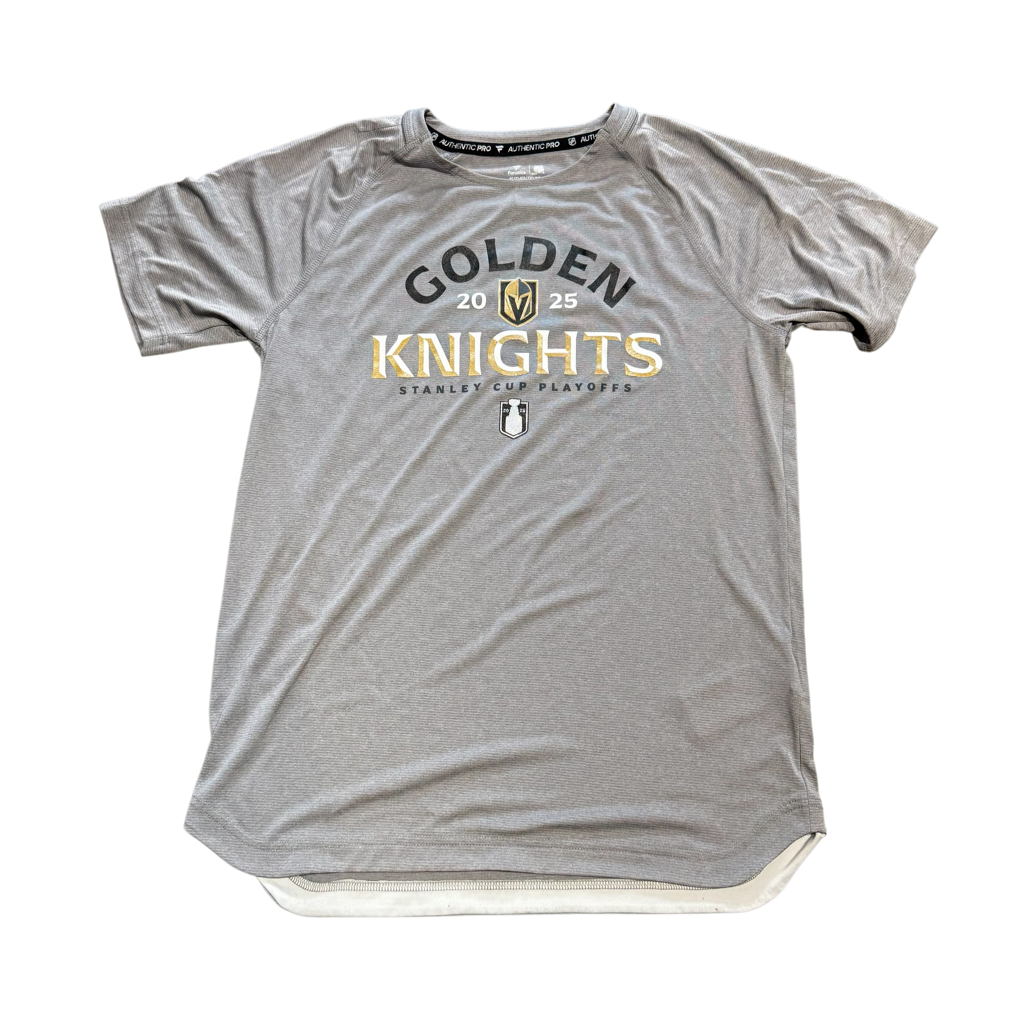 Vegas Golden Knights 2025 Stanley Cup Playoffs Pro Authentic T-Shirt - Mockingbird ***
