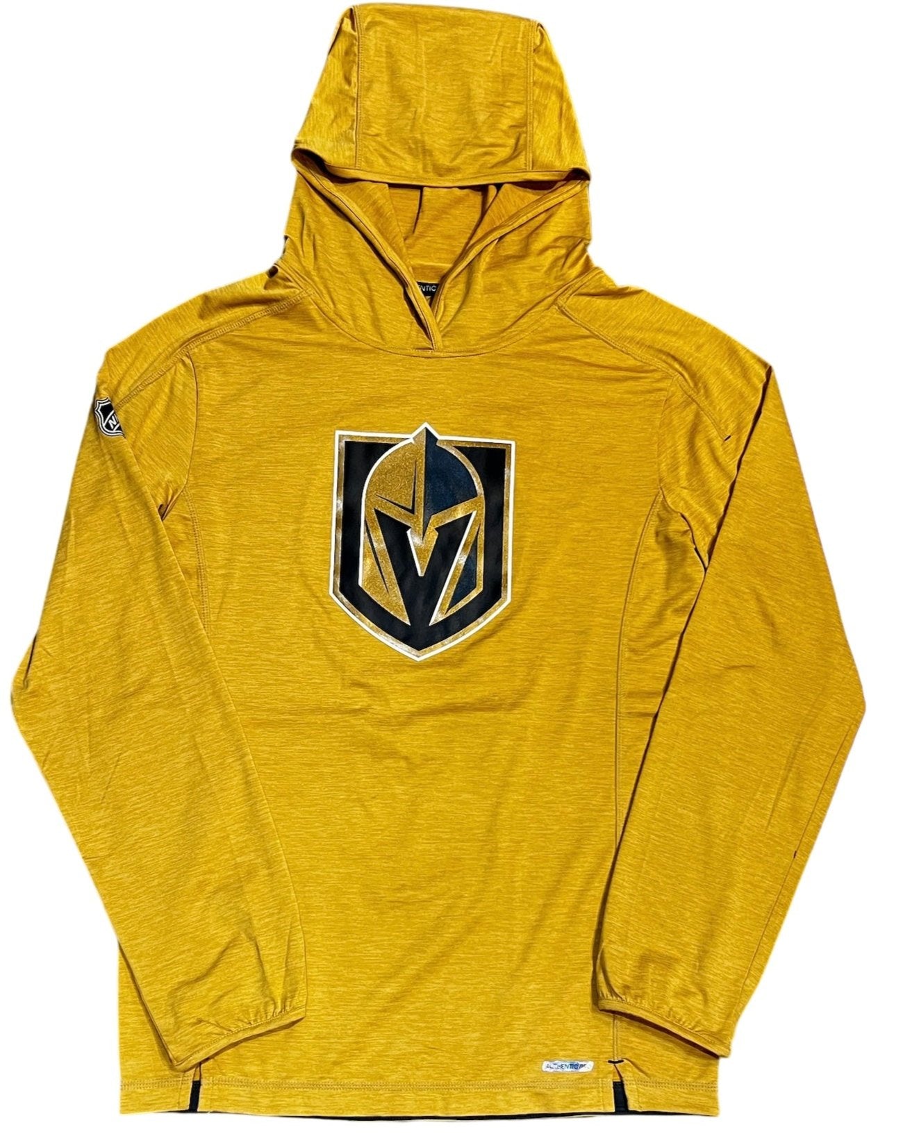 Vegas Golden Knights Authentic Pro Rink Tech Coaches Hood- Gold