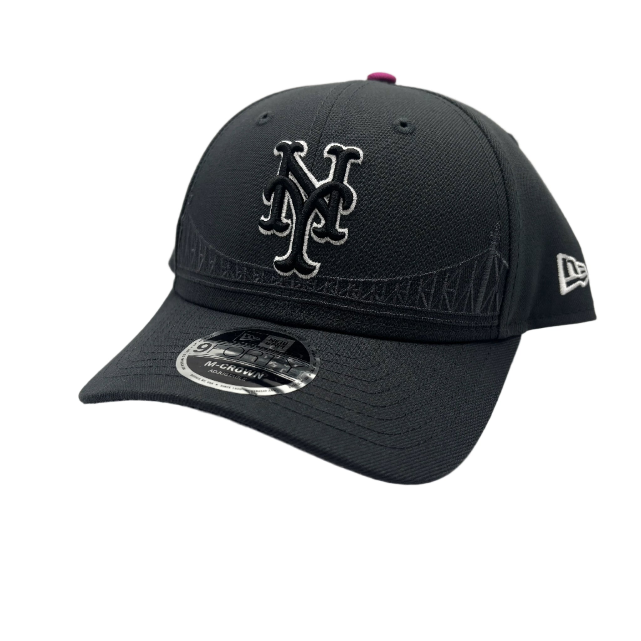 New York Mets City Connect New Era 9FORTY M-Crown Adjustable Hat - Gray