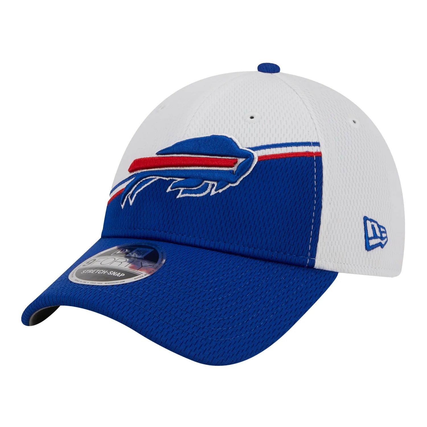 Buffalo Bills New Era 9FORTY 2023 Sideline Stretch Snap Hat