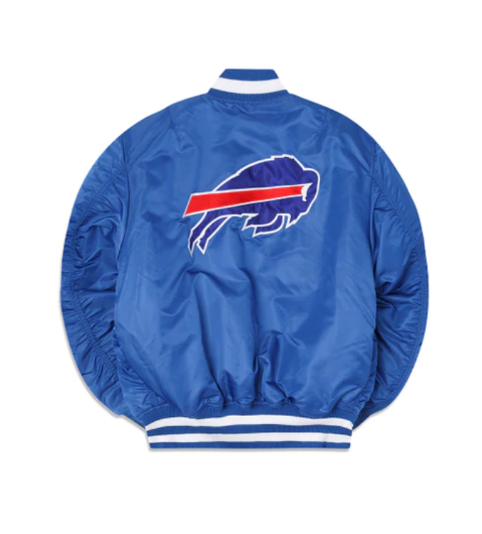 Buffalo Bills X Alpha Industries X New Era MA1 Bomber Jacket Sports