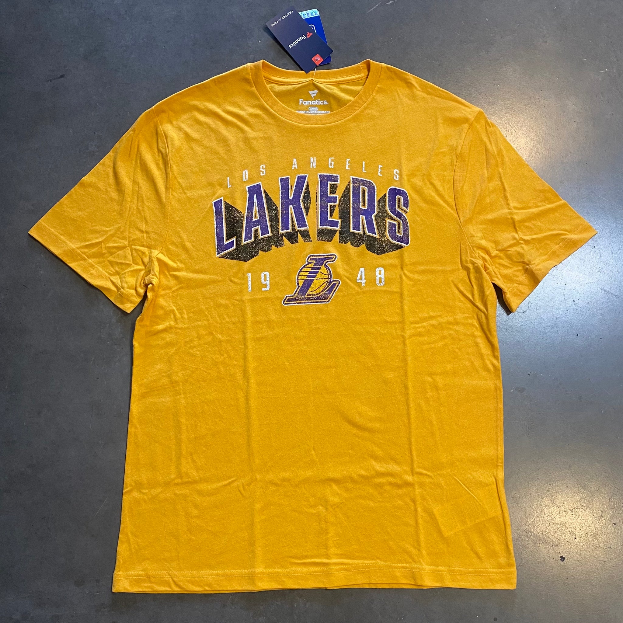 Los Angeles Lakers Backboard Shirt - Yellow