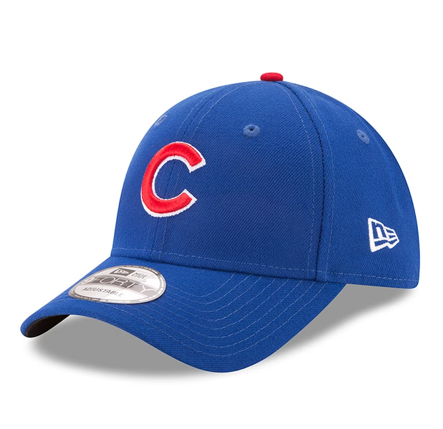 Chicago Cubs New Era Men's League 9Forty Adjustable Hat - Royal