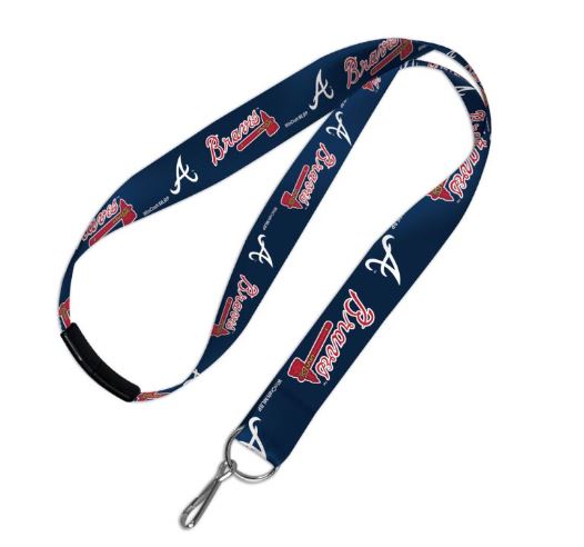 Atlanta Braves Detachable Buckle Lanyard