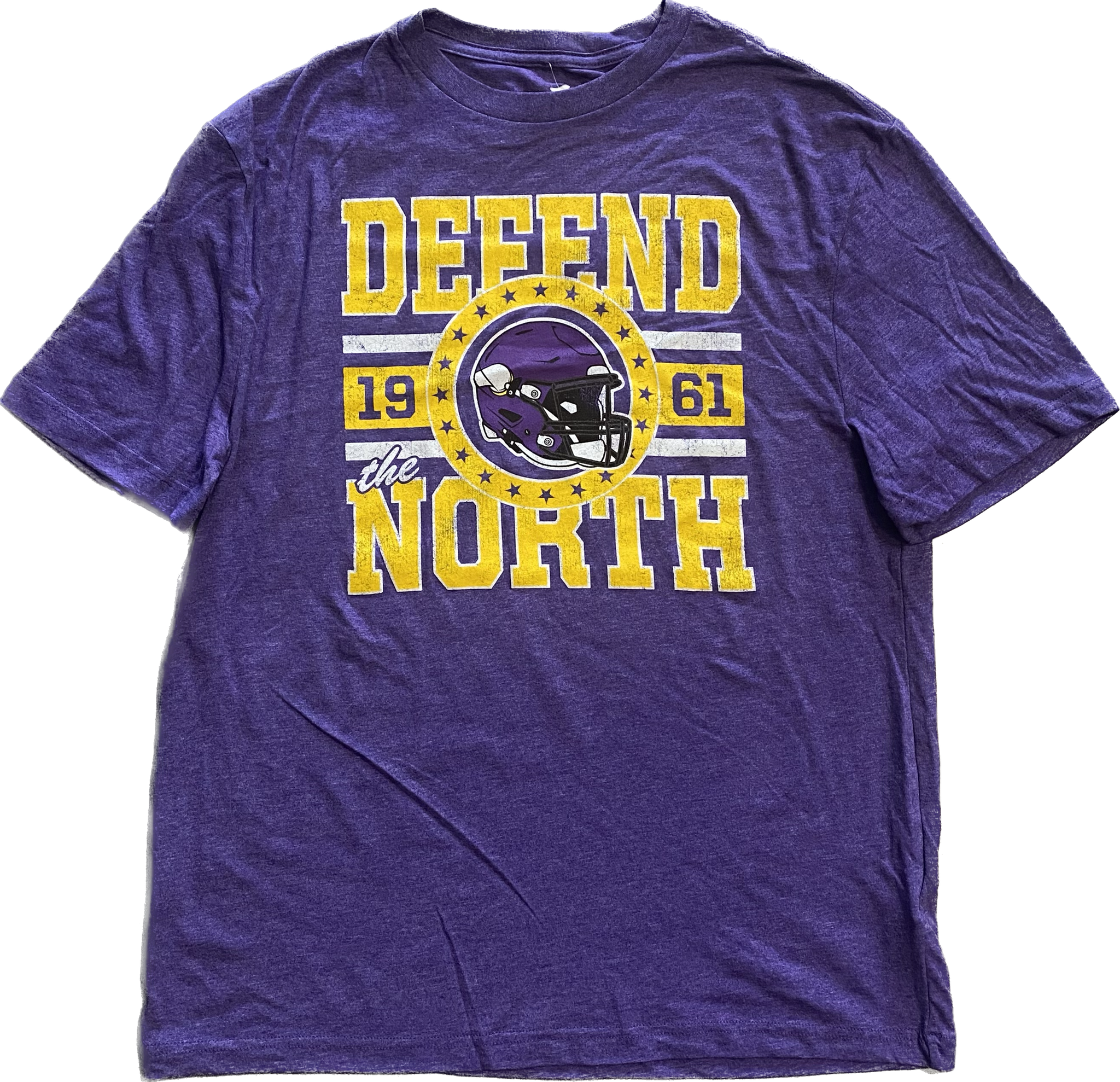 Minnesota Vikings Defend the North Home Again T-Shirt - Purple