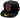 Vegas Golden Knights Pink Flamingo New Era 59FIFTY Fitted Hat Black