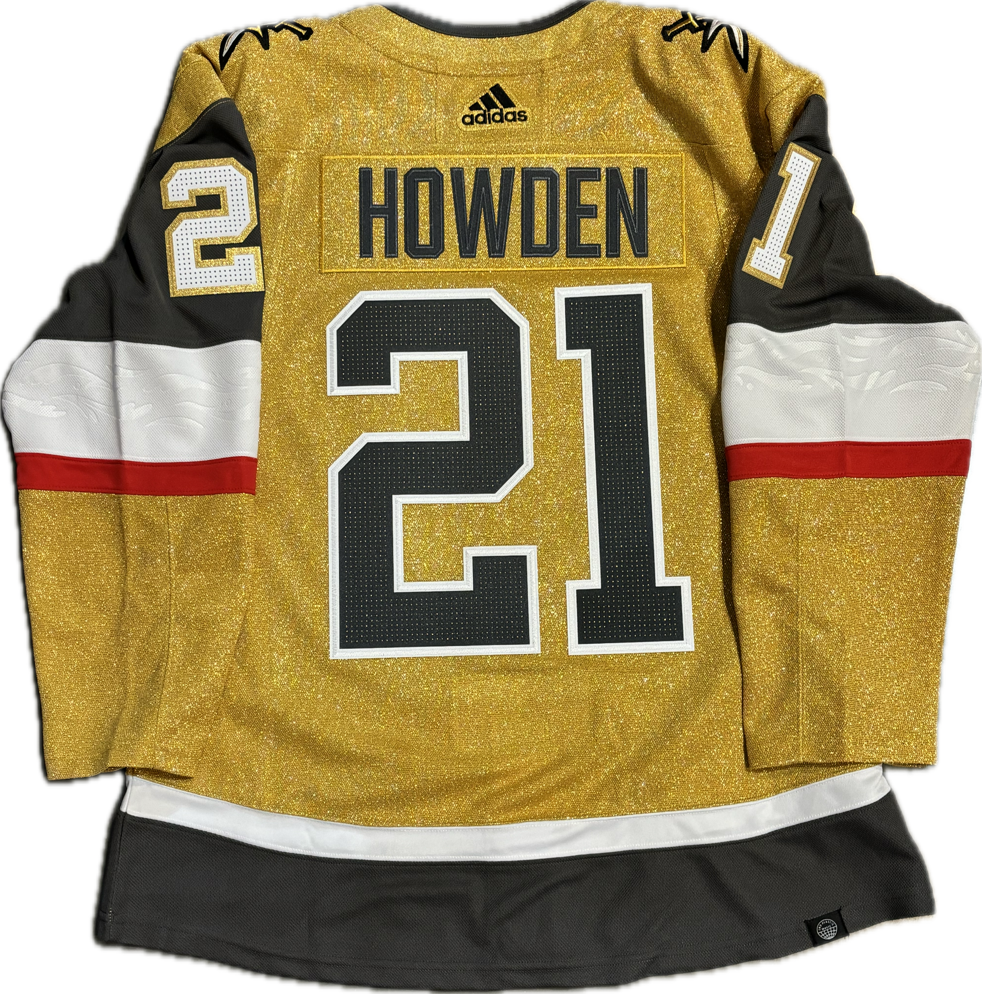 Vegas Golden Knights Brett Howden #21 Men's Adidas Authentic Home Jersey - Gold ***