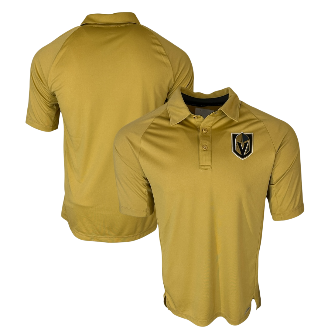 Vegas Golden Knights Men's 2024 Authentic Pro Rink Polo - Gold