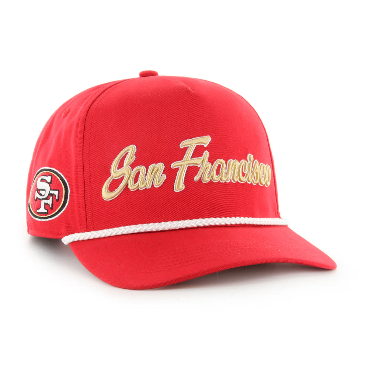 San Francisco 49ers '47 Overhand Hitch Adjustable Hat - Red