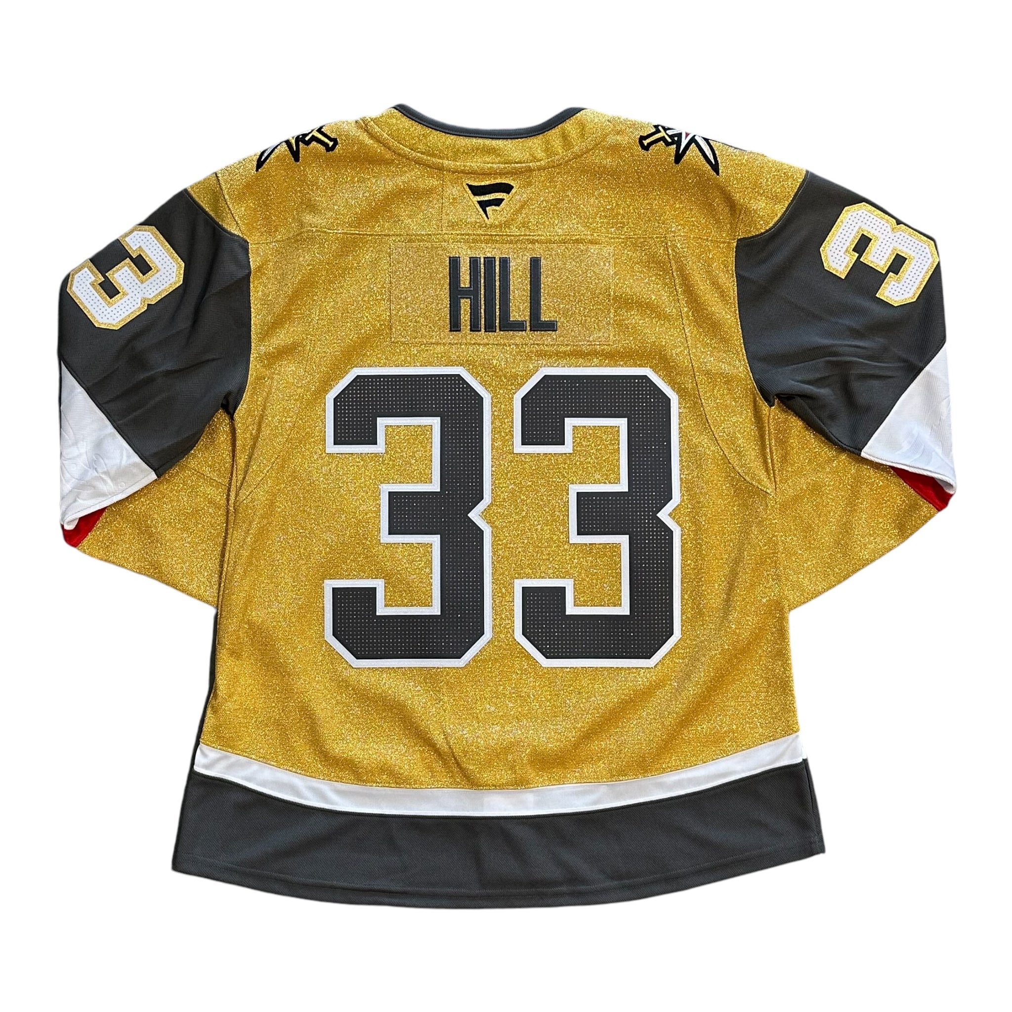 Vegas Golden Knights Premium Adin Hill Jersey - Gold
