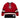 San Francisco 49ers Mens Three Color Heritage Lace Up Crew with Center Logo by Mitchell and Ness