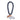 Denver Broncos Oversized 3D Foam Logo Fan Chain Necklace - Navy Chain