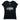 Las Vegas Raiders Women's Glitter Block Shirt - Black
