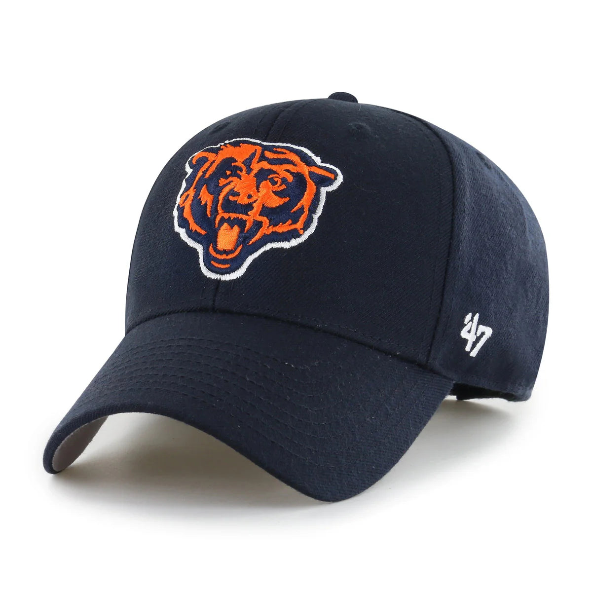 Chicago Bears '47 MVP Wool Adjustable Hat - Navy