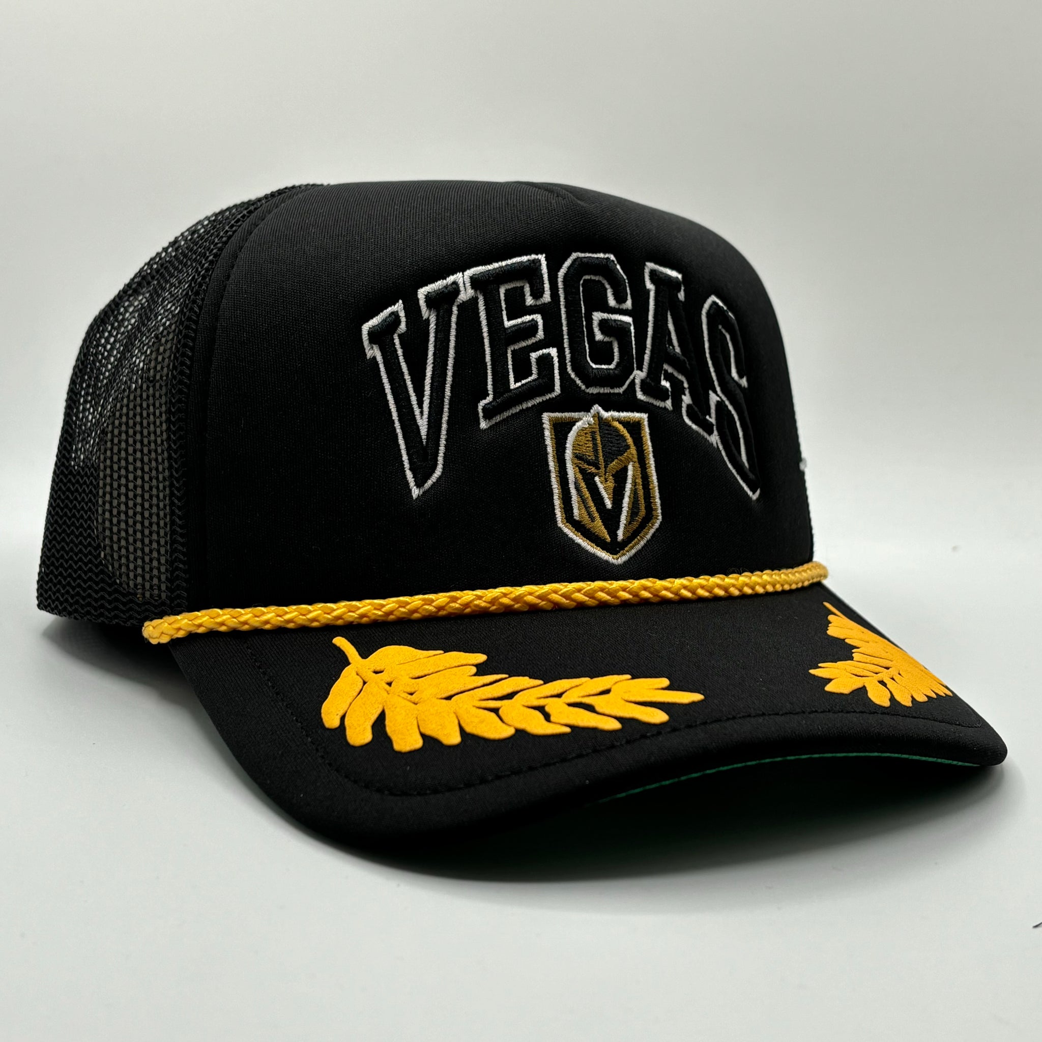 Vegas Golden Knights Gold Leaf Trucker Snapback Hat