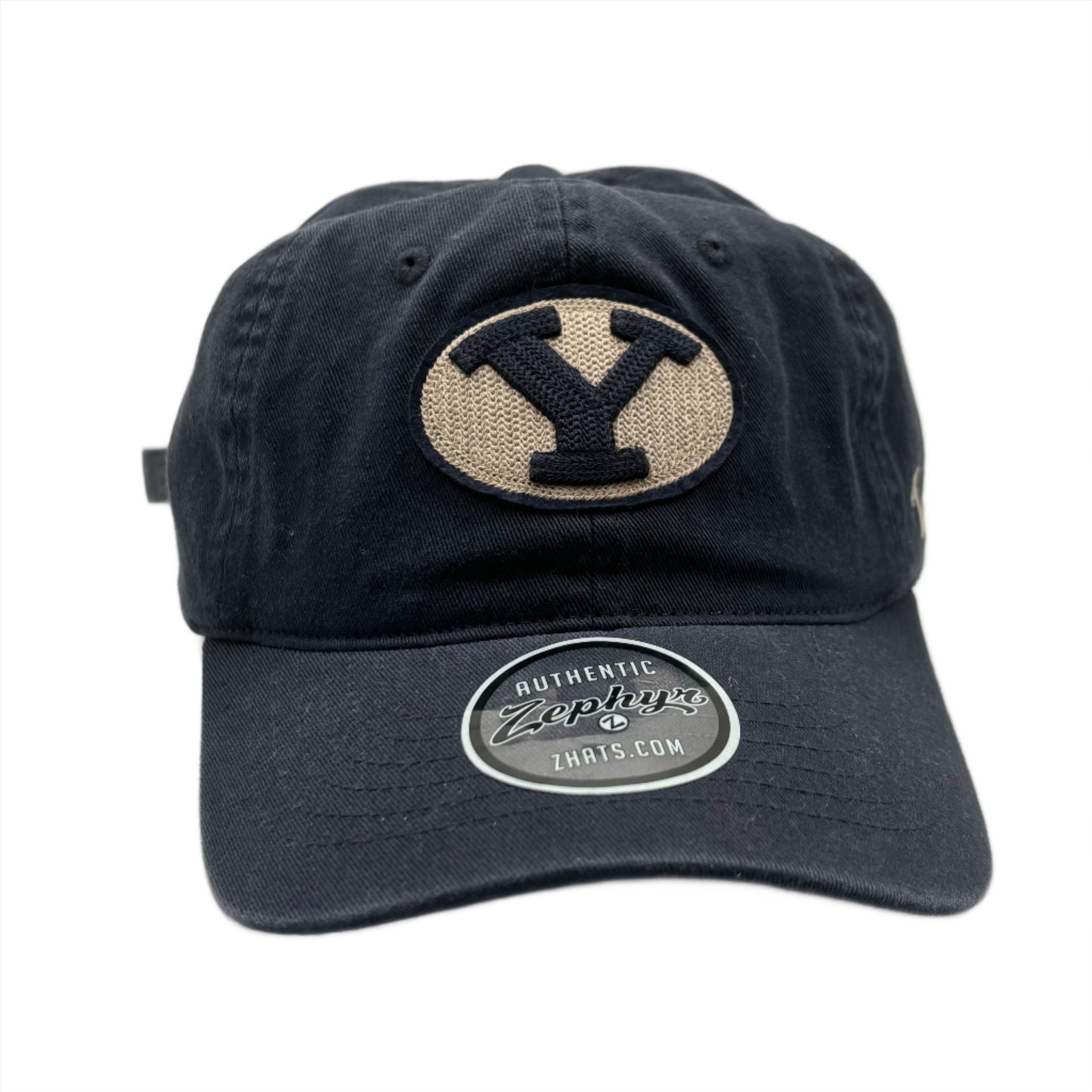 BYU Cougars Blue Adjustable Slouch Hat "Y" Logo