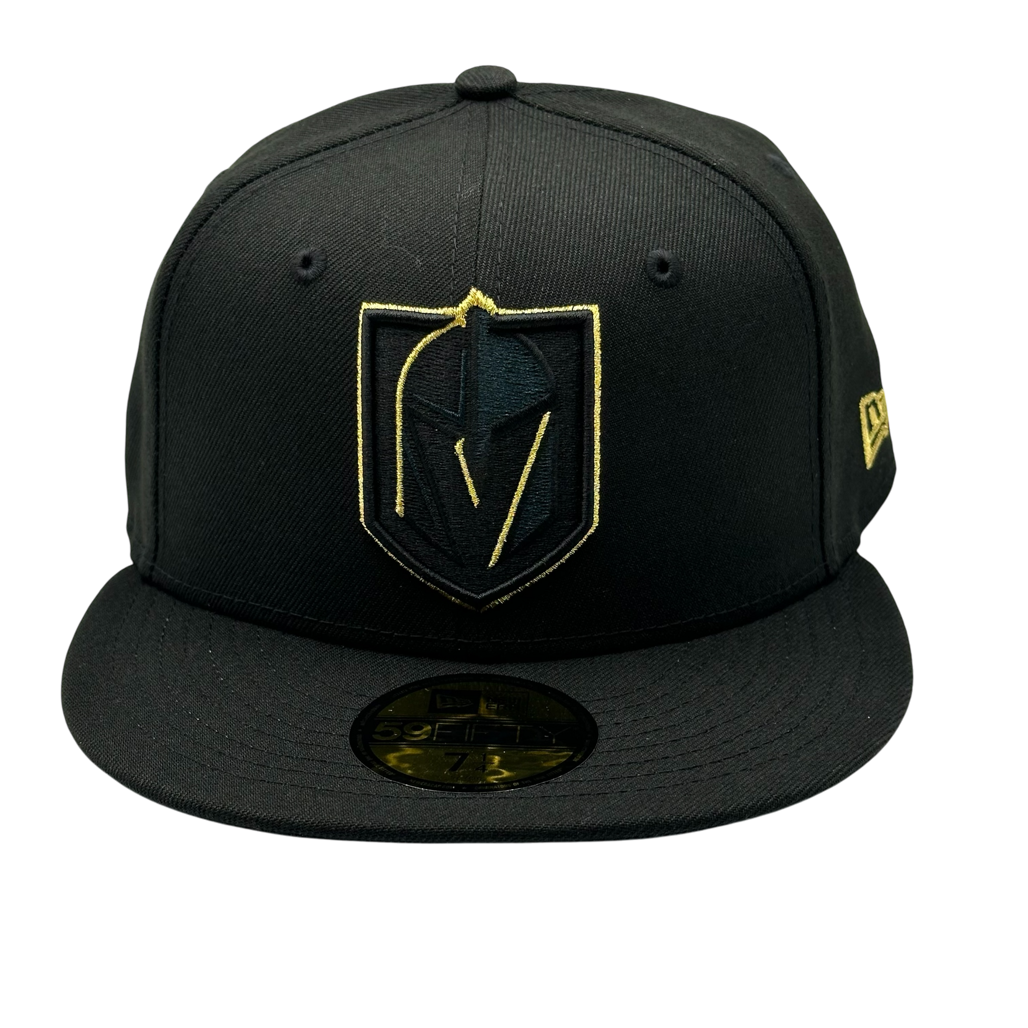Vegas Golden Knights The Dark Knight New Era 59FIFTY Fitted Hat - Black