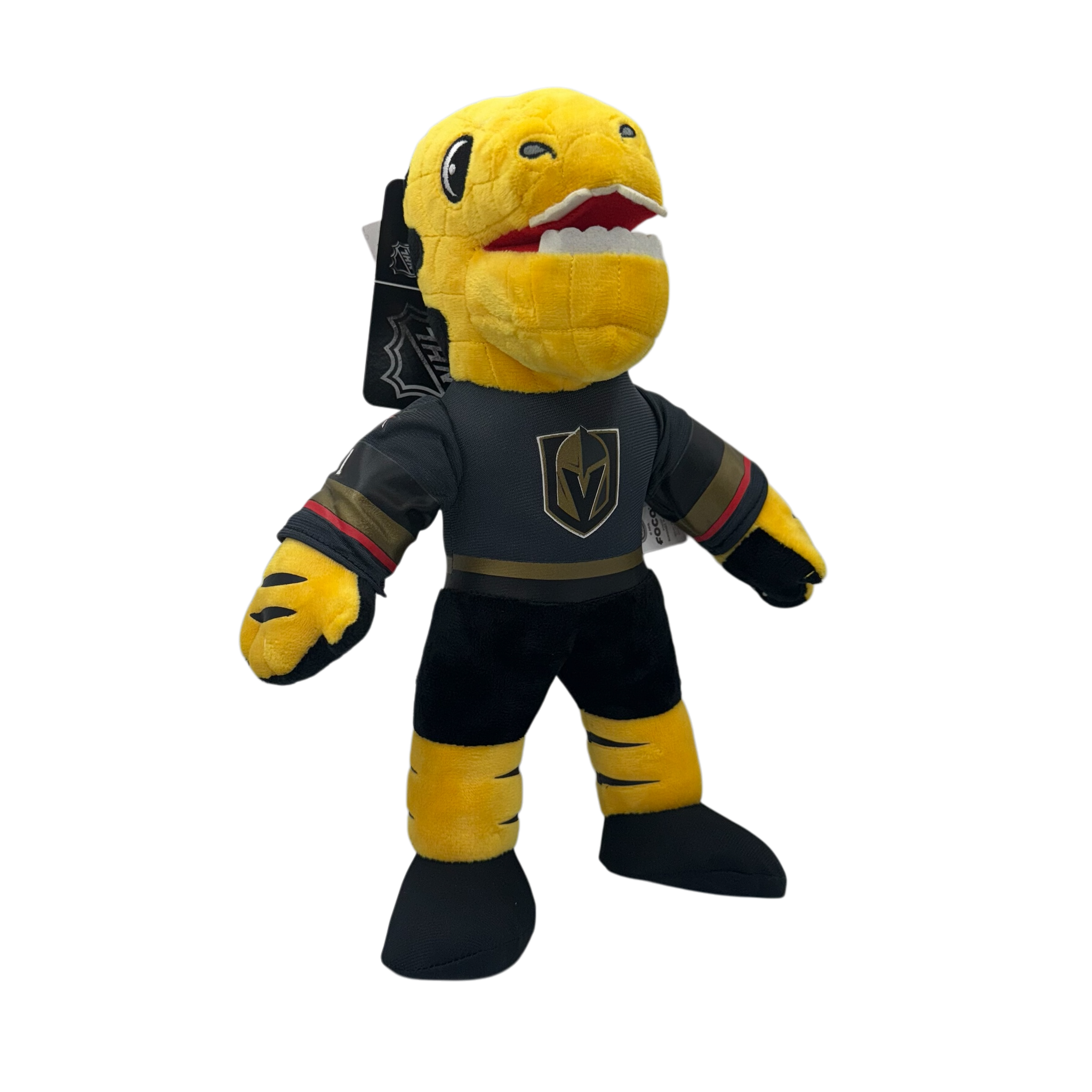 Vegas Golden Knights 8" Plush Chance Mascot - Grey Jersey