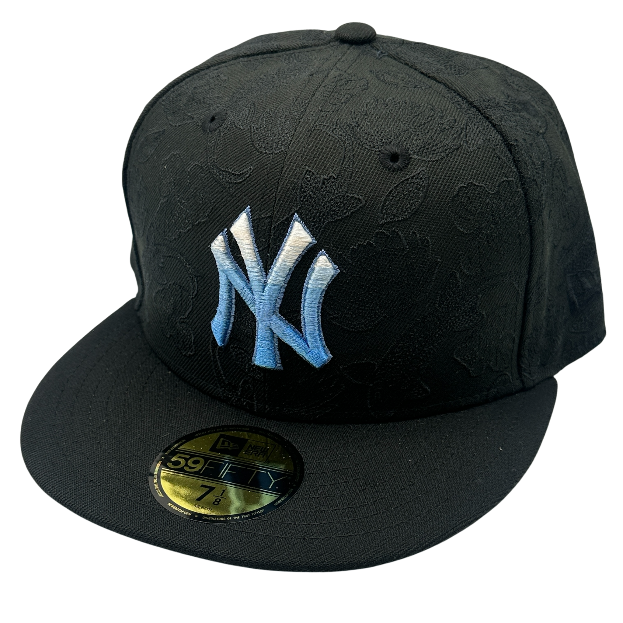 New York Yankees Tonal Koi New Era 59FIFTY Fitted Hat - Black