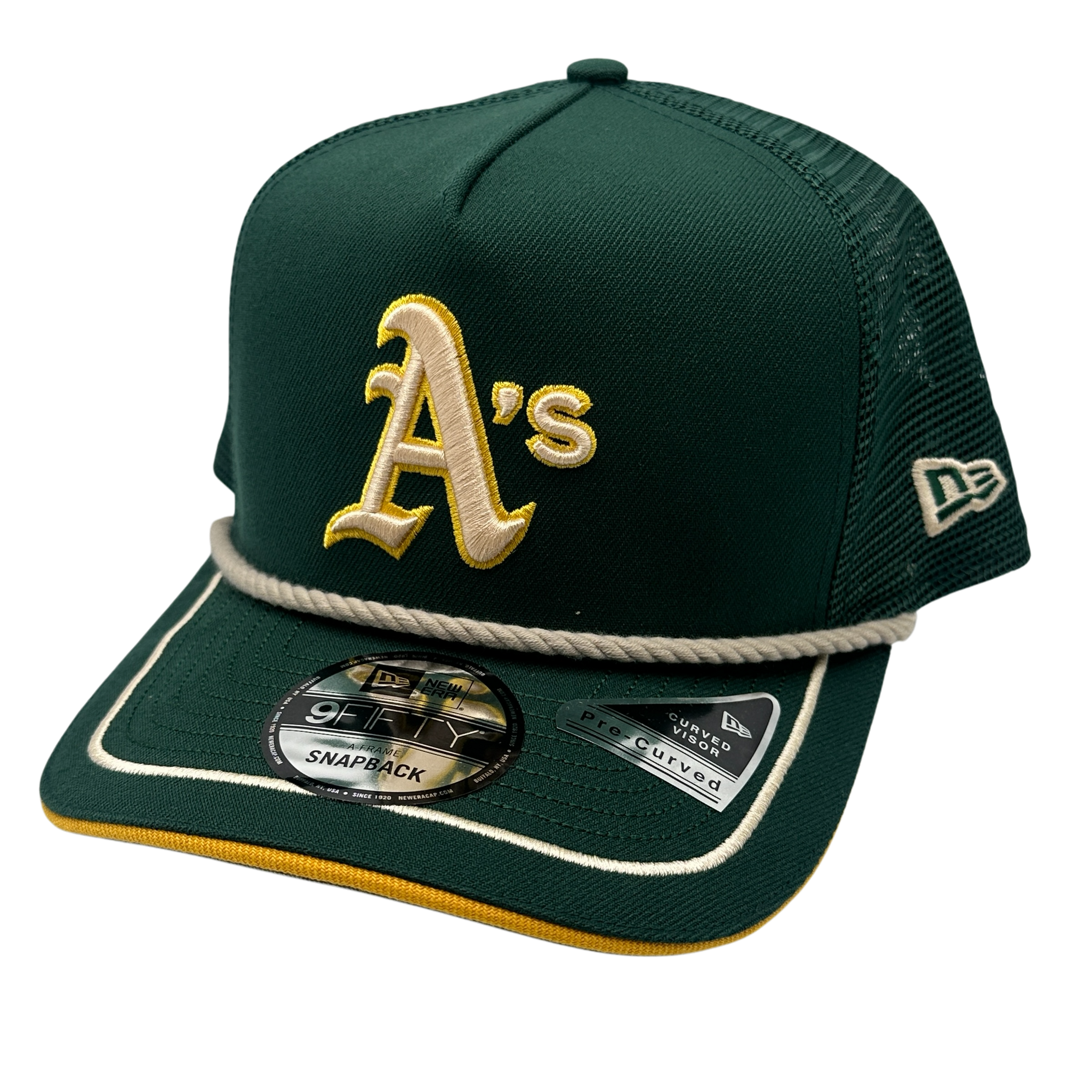 Oakland Athletics Vintage Team Rope New Era 9FIFTY A-Frame Snapback Hat