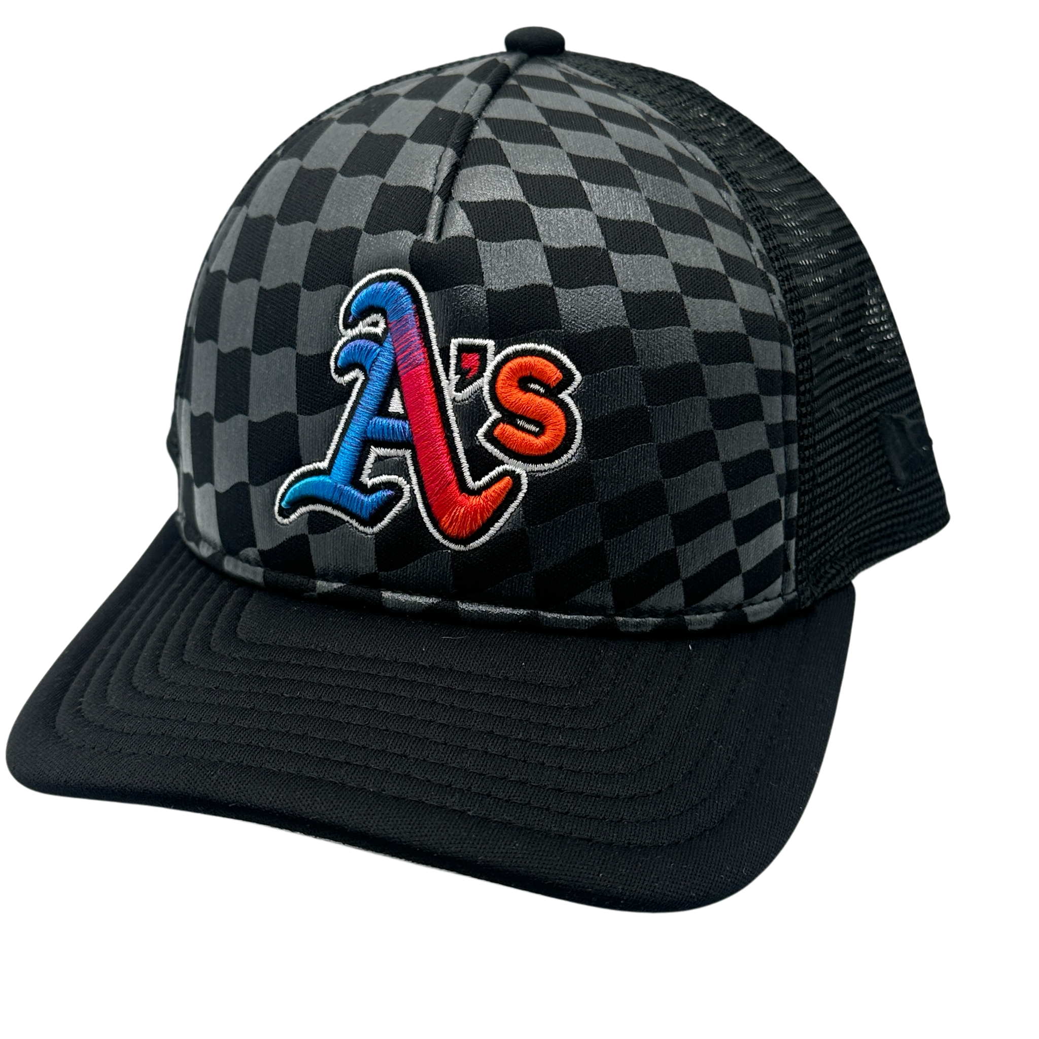 Oakland Athletics Gradient Raceway New Era 9FORTY M-Crown Adjustable Snapback Hat