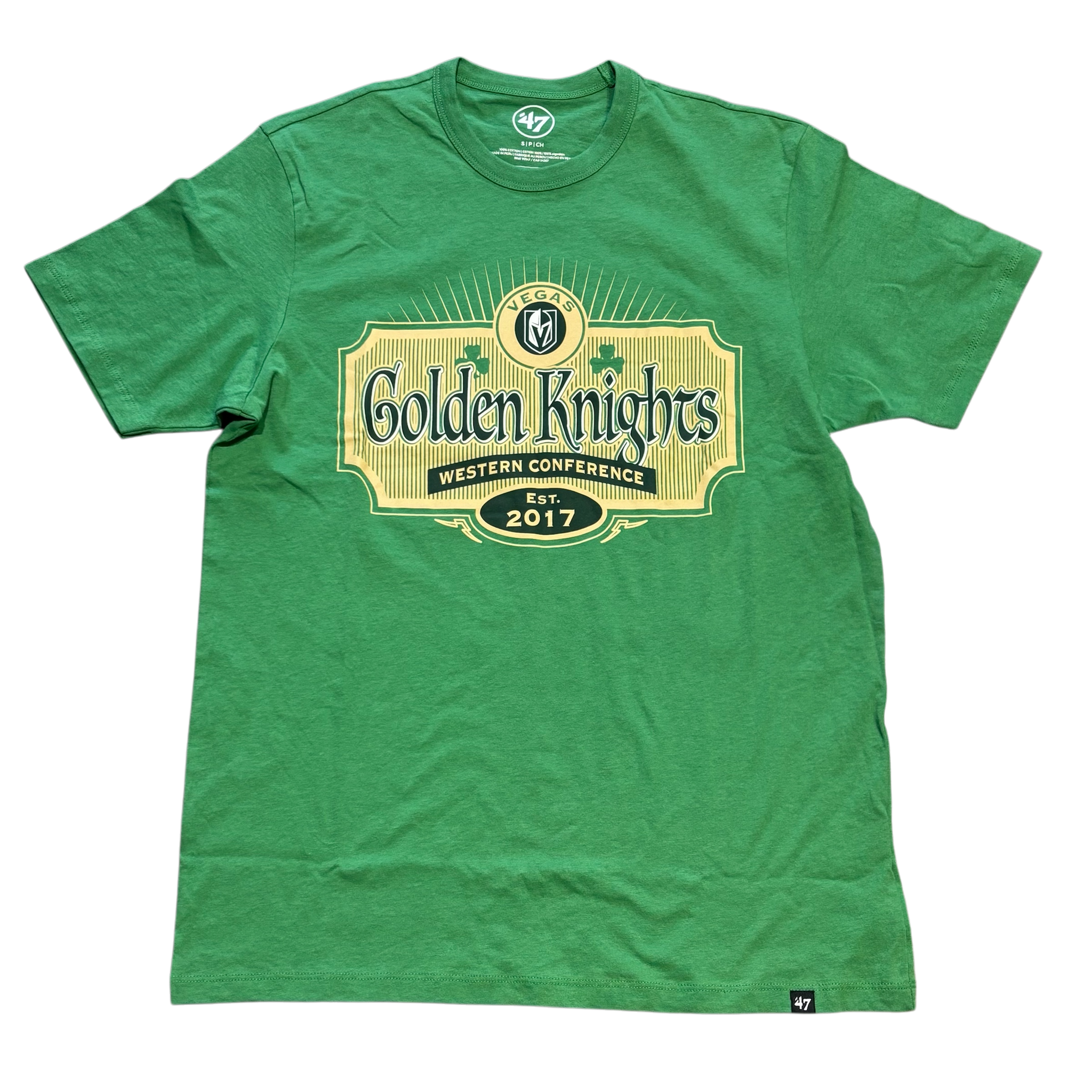Vegas Golden Knights St Patrick's Tavern Franklin T