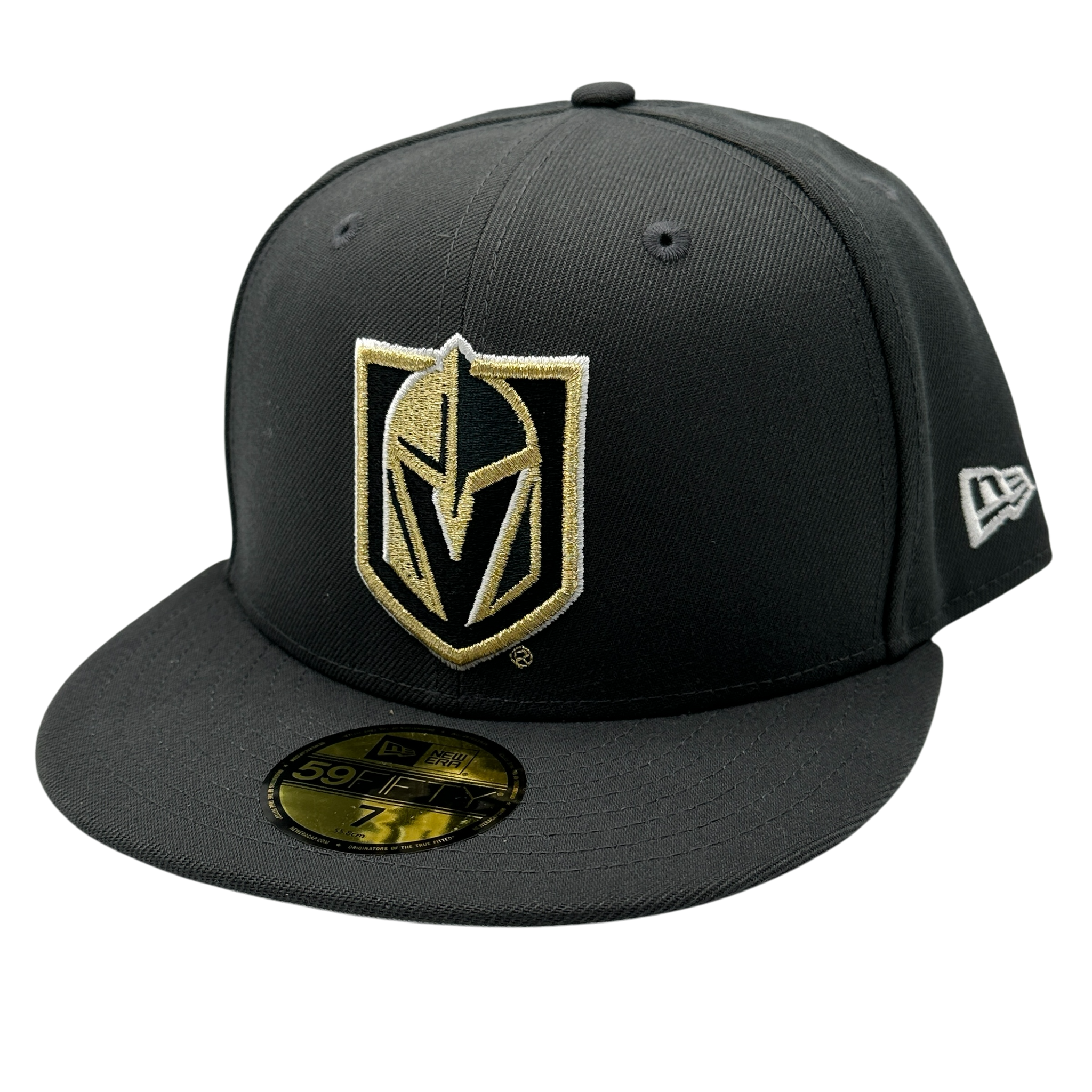 Vegas Golden Knights 59fifty Classic Color Fitted Hat - Gray
