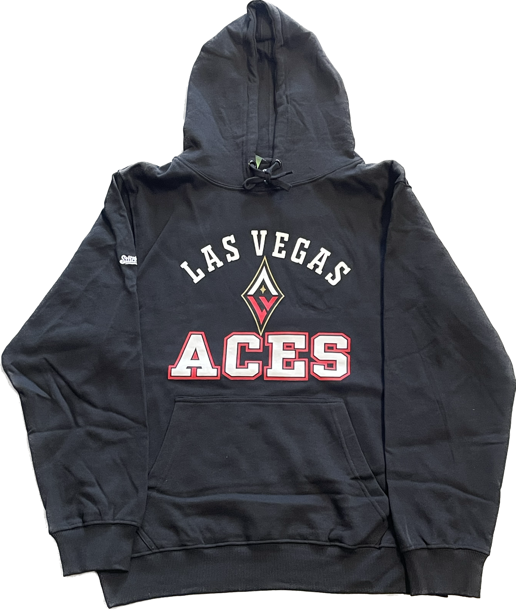 Las Vegas Aces Fleece Hooded Pullover - Black