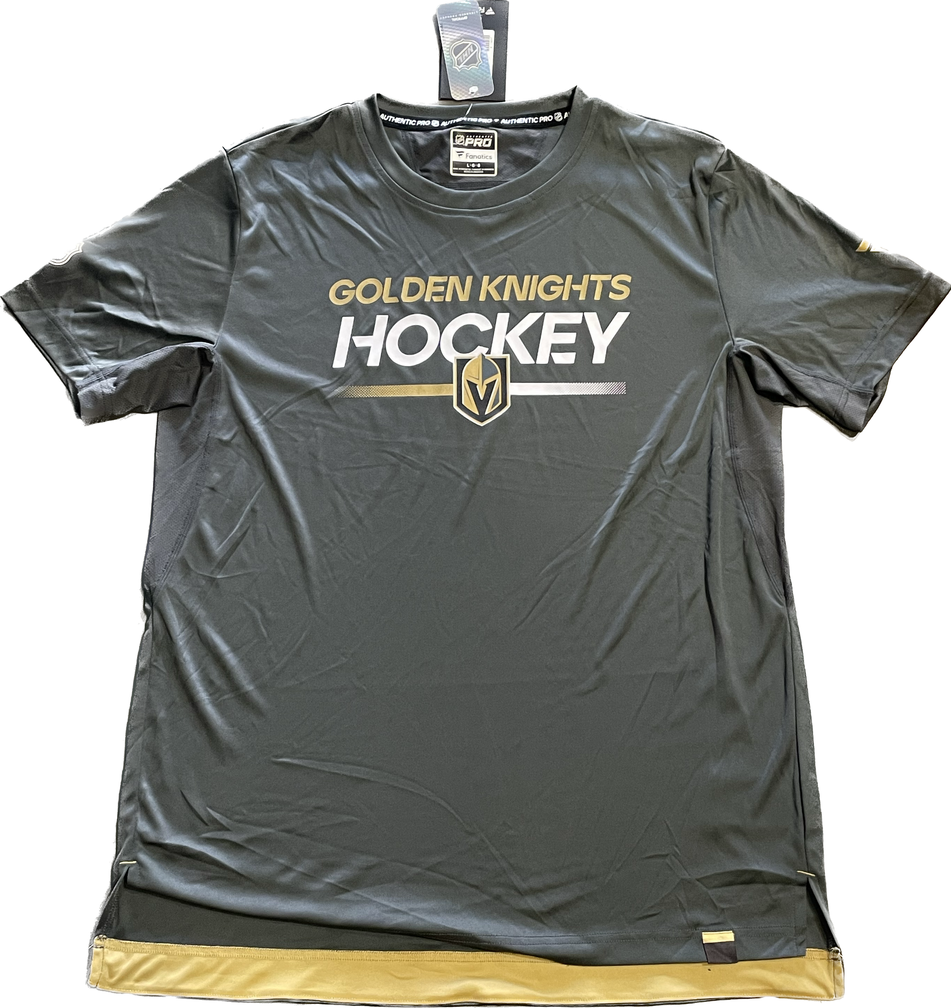 Vegas Golden Knights Hockey Authentic Pro Dri-Fit Shirt - Grey