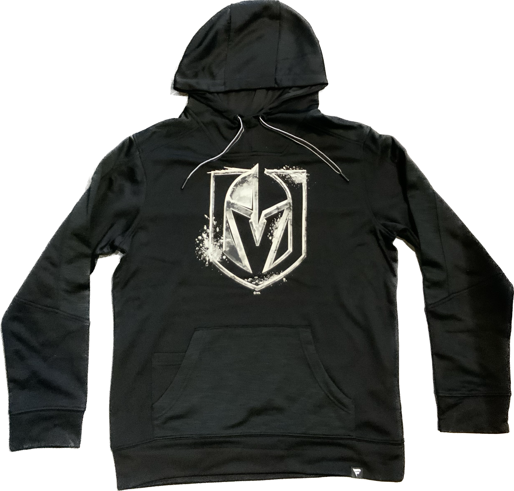 Vegas Golden Knights Ice Shield Logo Hood - Black