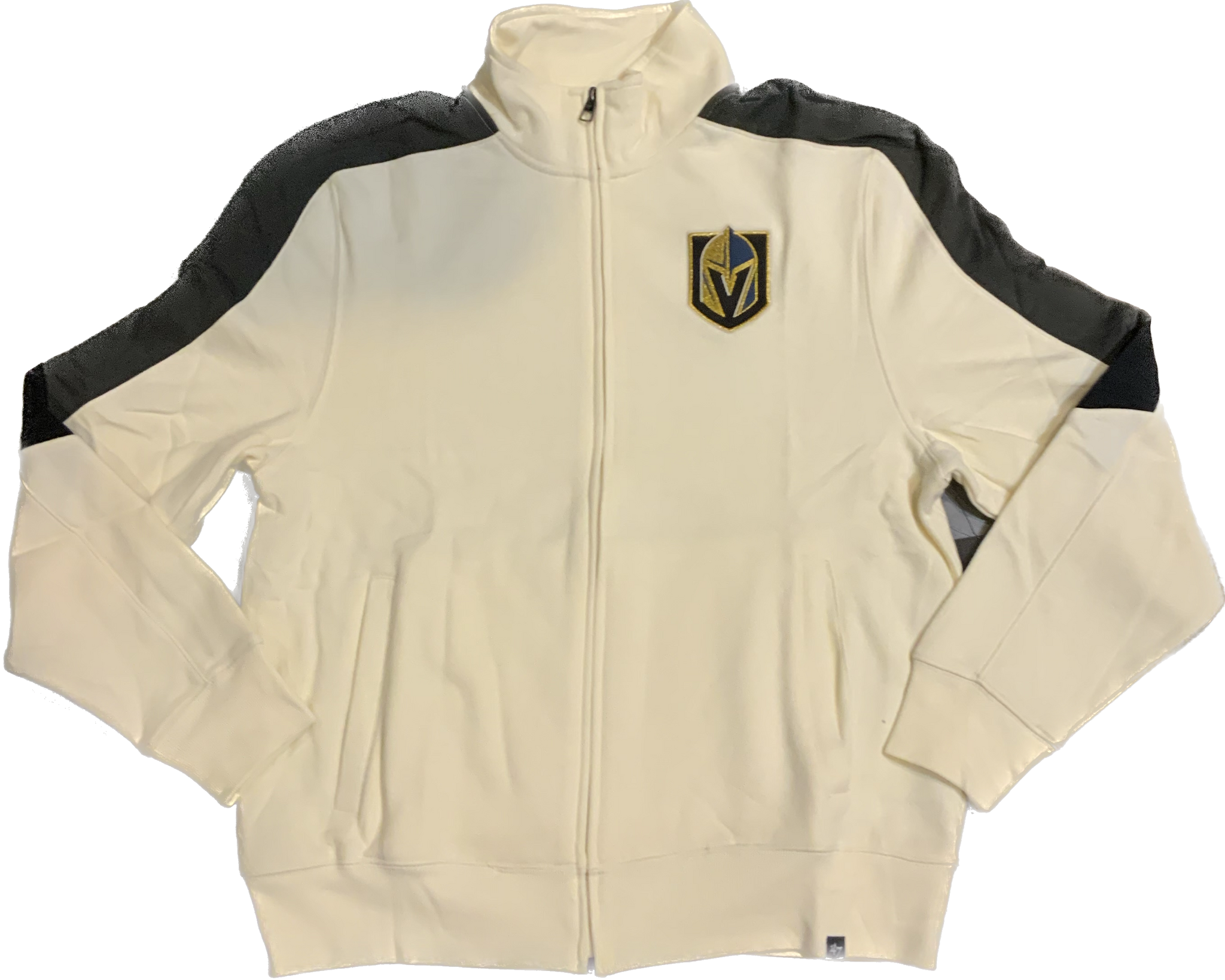 Vegas Golden Knights Shoot Out Track Jacket - Cream