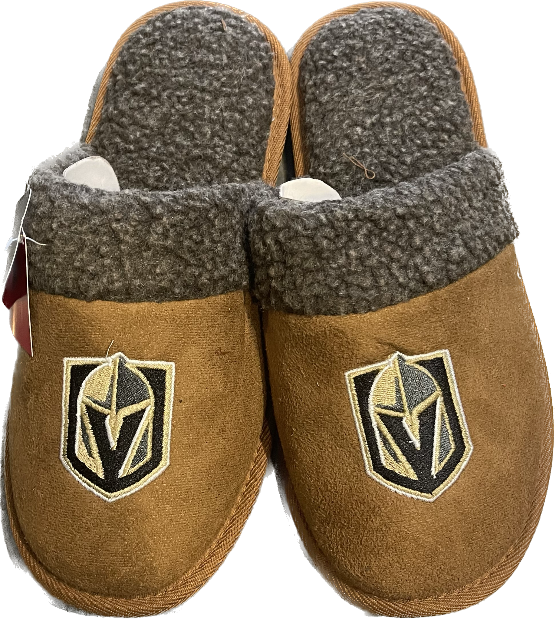 Vegas Golden Knights Sherpa Lined Slippers