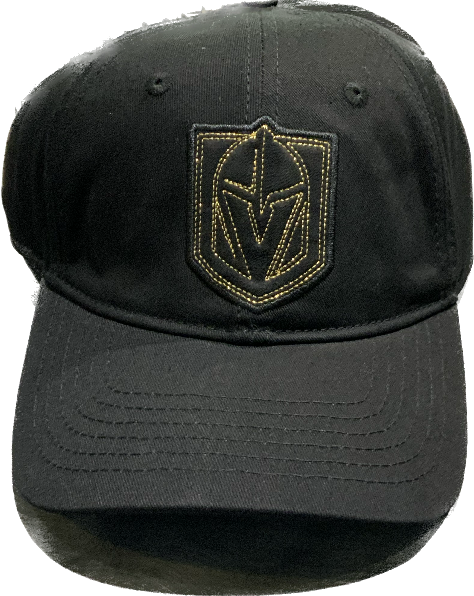 Vegas Golden Knights Gold Stitched Black Snapback Hat