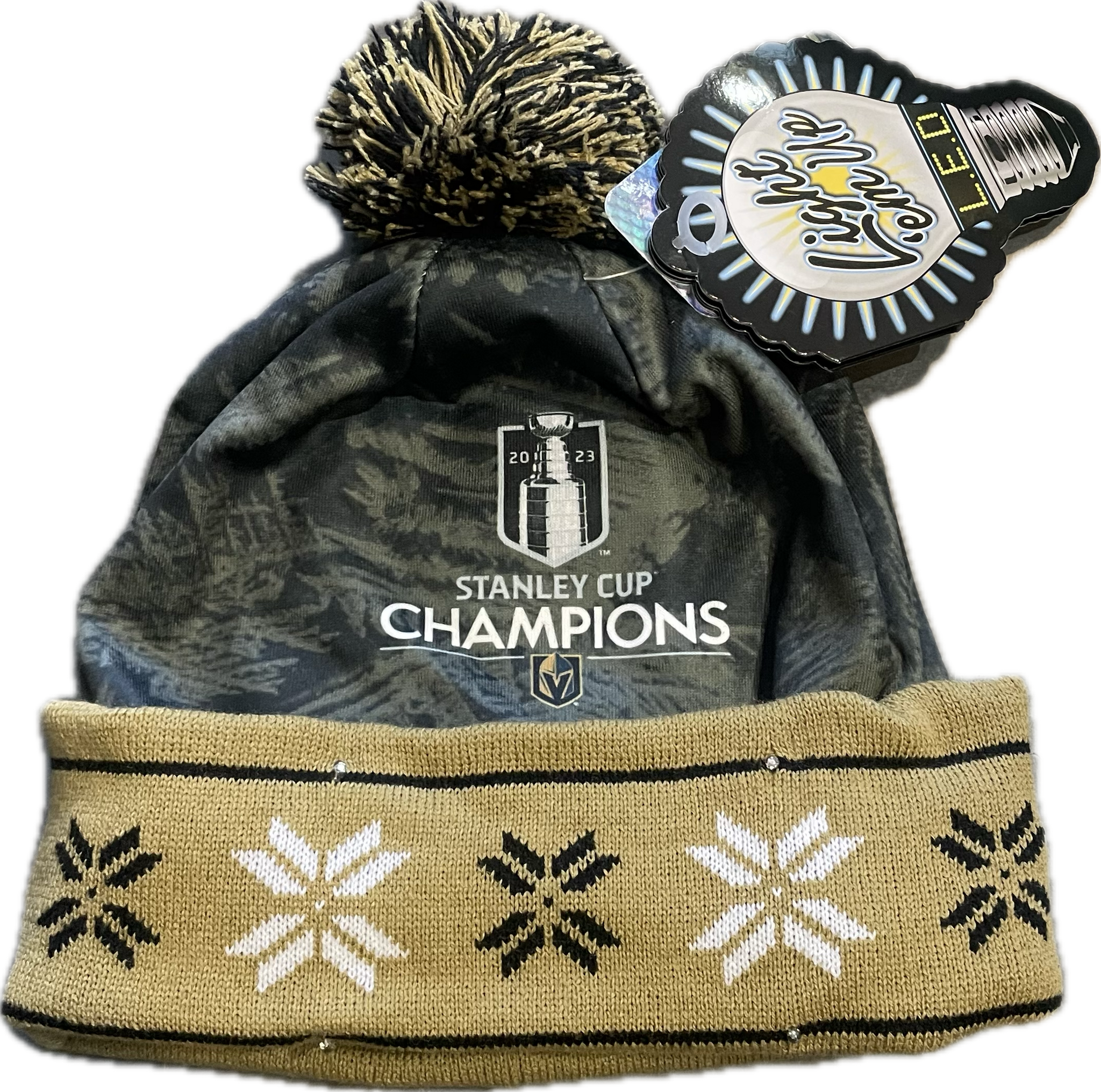 Vegas Golden Knights Fanatics Stanley Cup Champions Knit Beanie