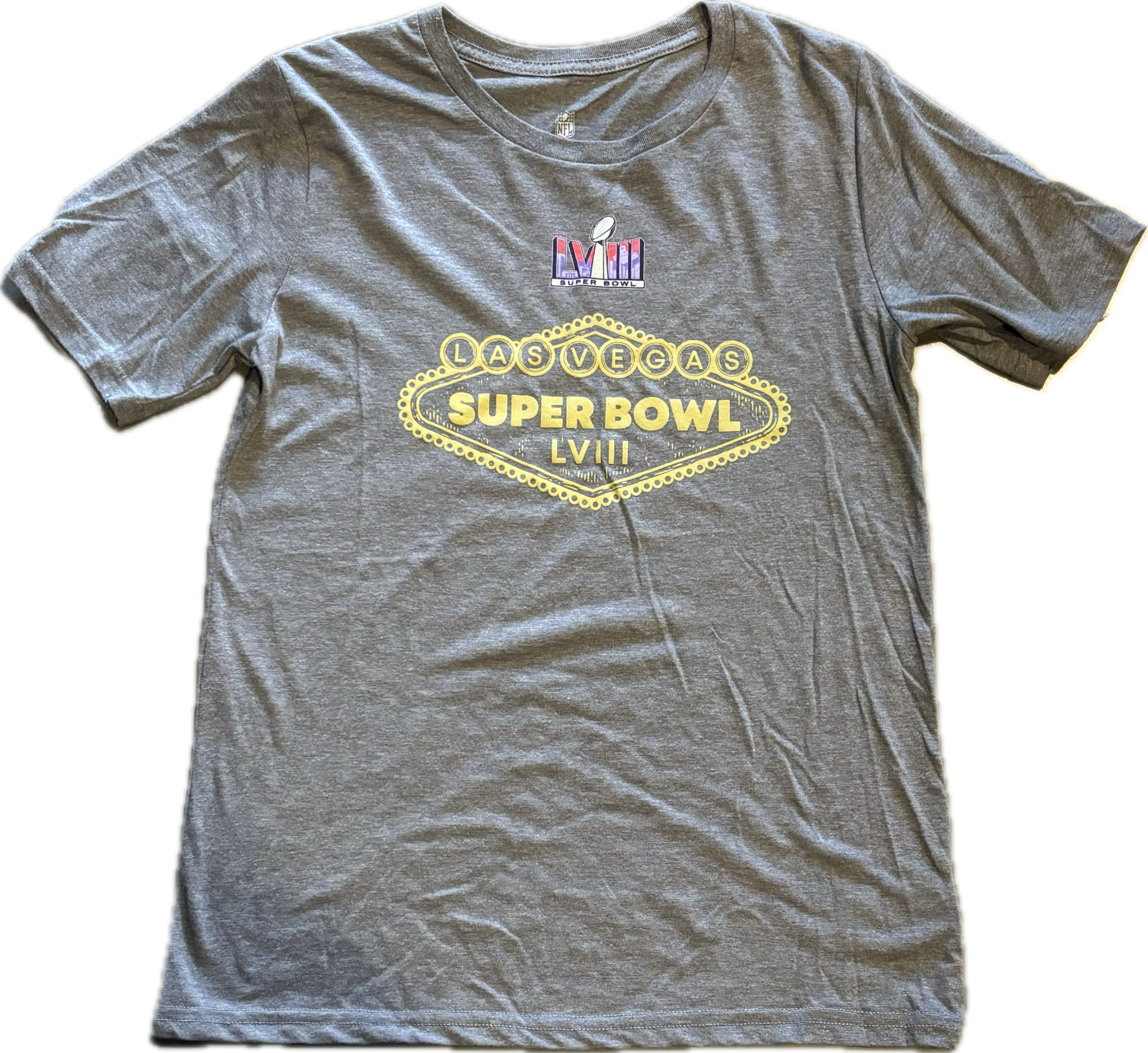 Las Vegas Super Bowl LVIII Las Vegas Sign Youth Shirt