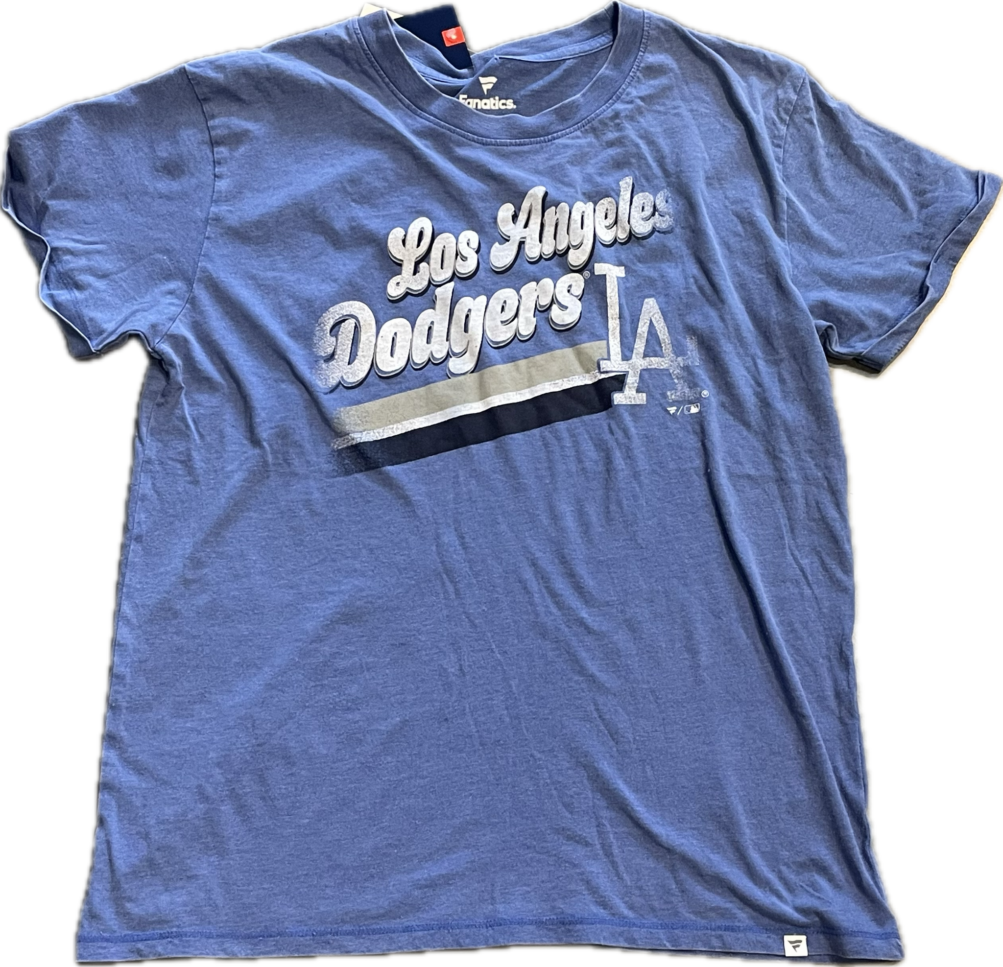 Los Angeles Dodgers Vintage Bubble Shirt - Light Blue