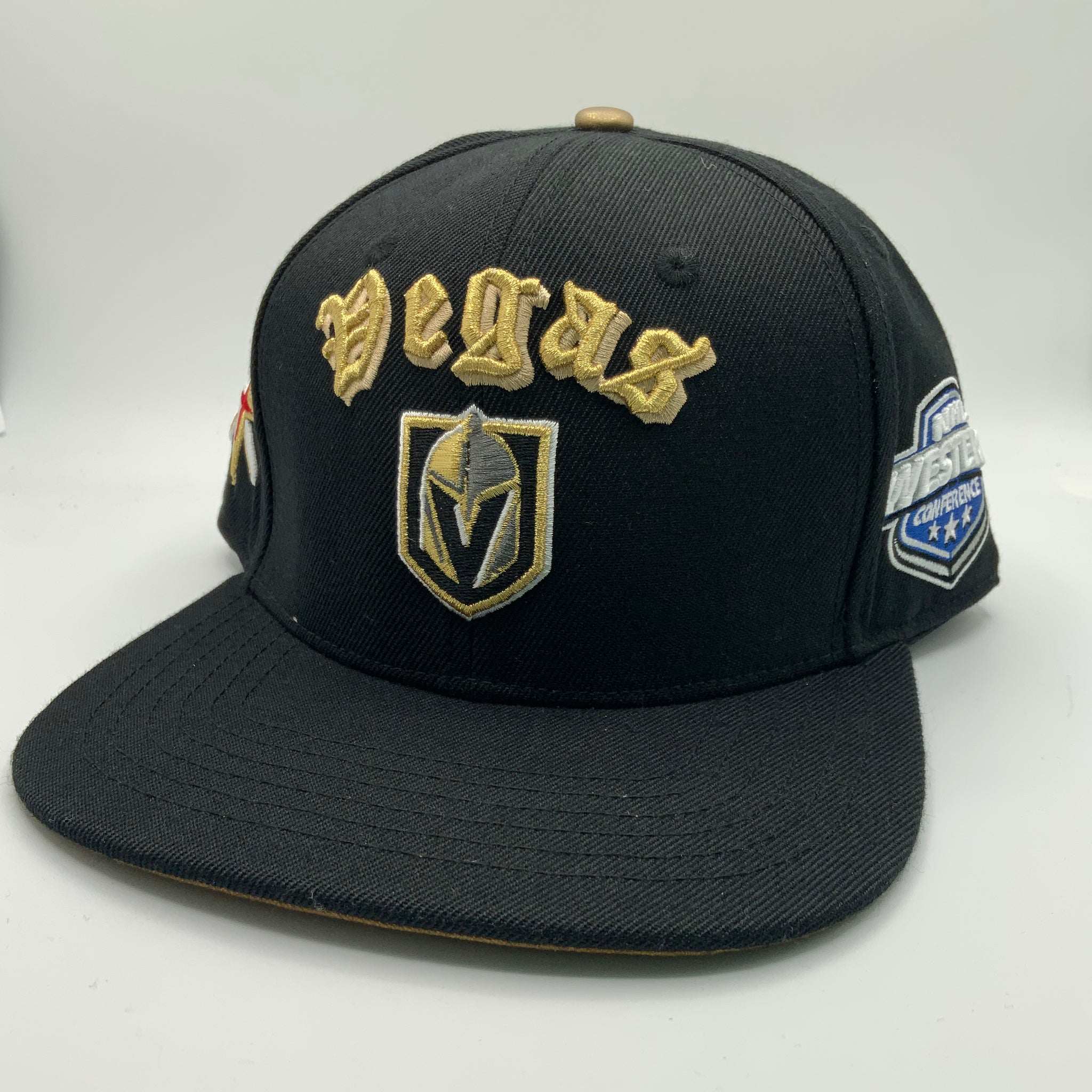 Vegas Golden Knights Pro Standard Old English Arch Snapback Hat