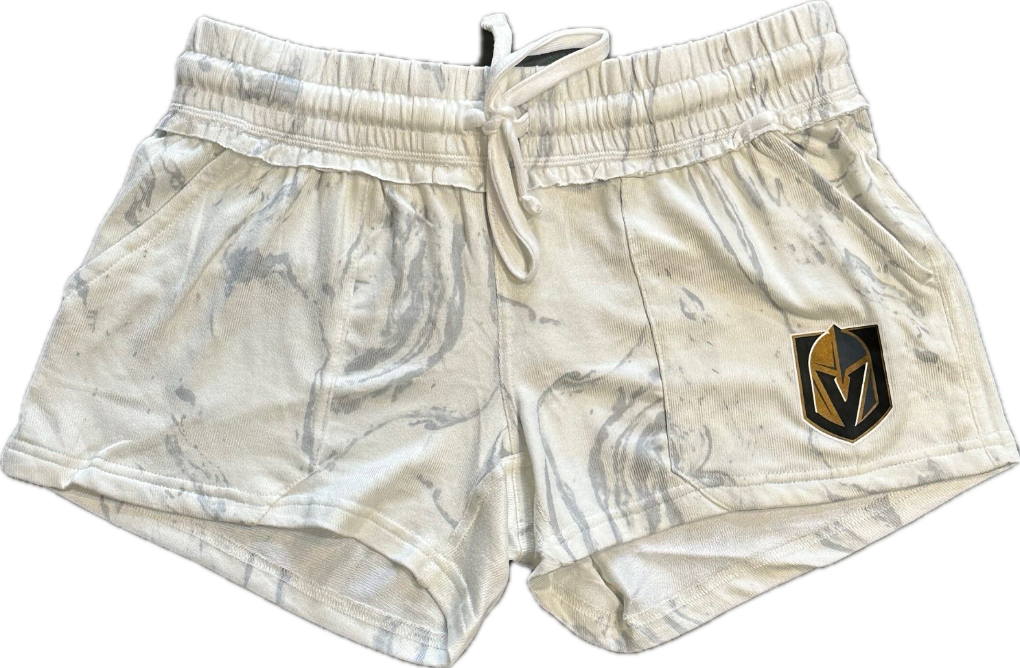 Vegas Golden Knights Women's Hacci Knit Shorts - Quartz