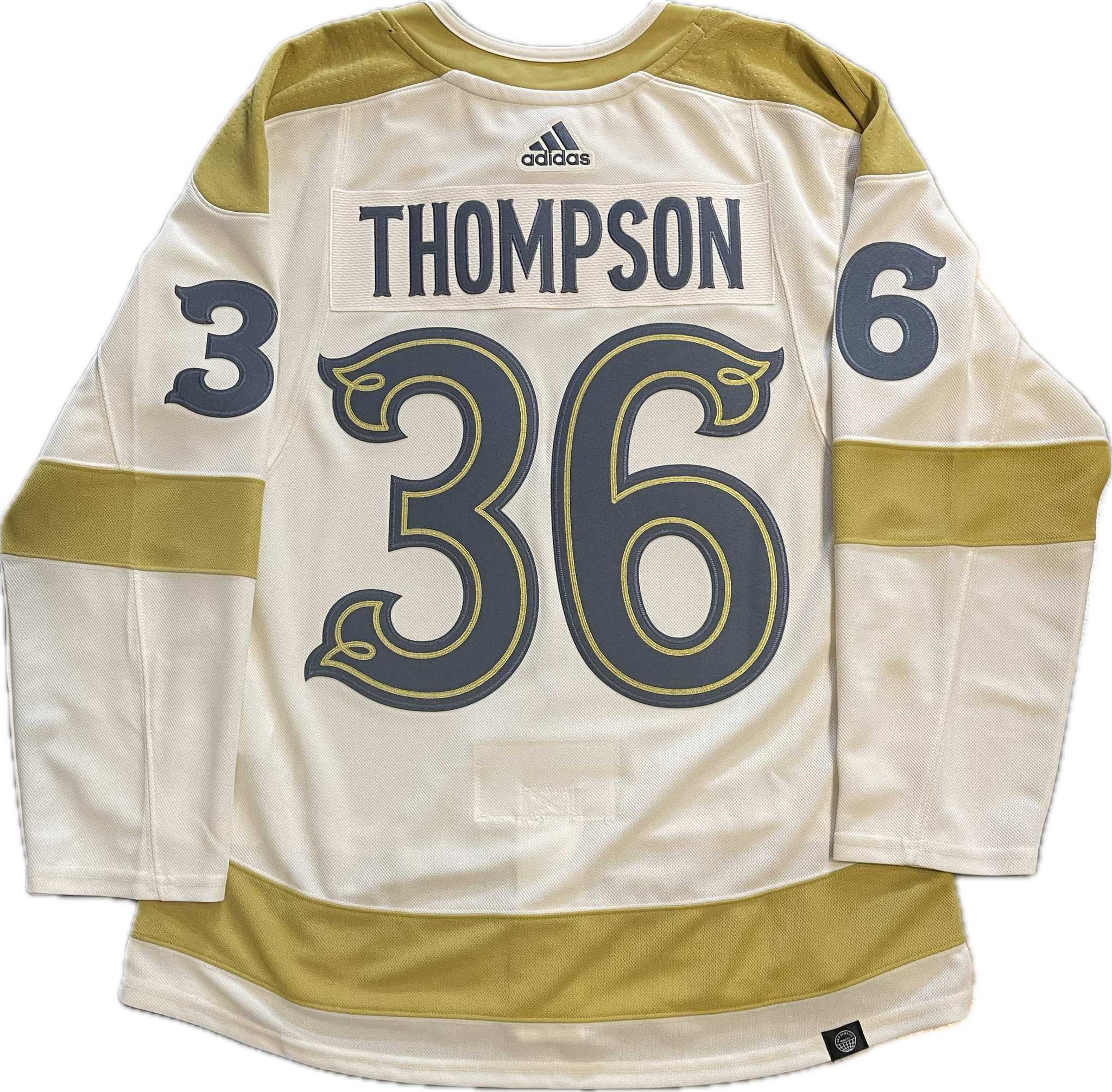 Vegas Golden Knights Logan Thompson #36 Adidas Winter Classic Jersey ***