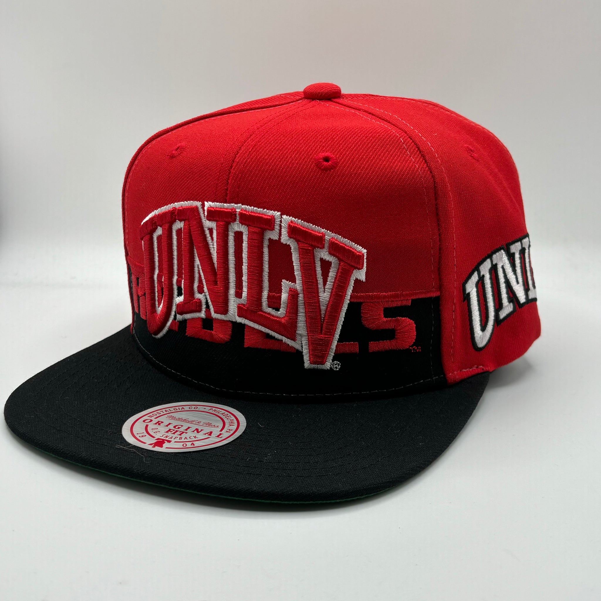 UNLV NCAA HALF N HALF Snapback