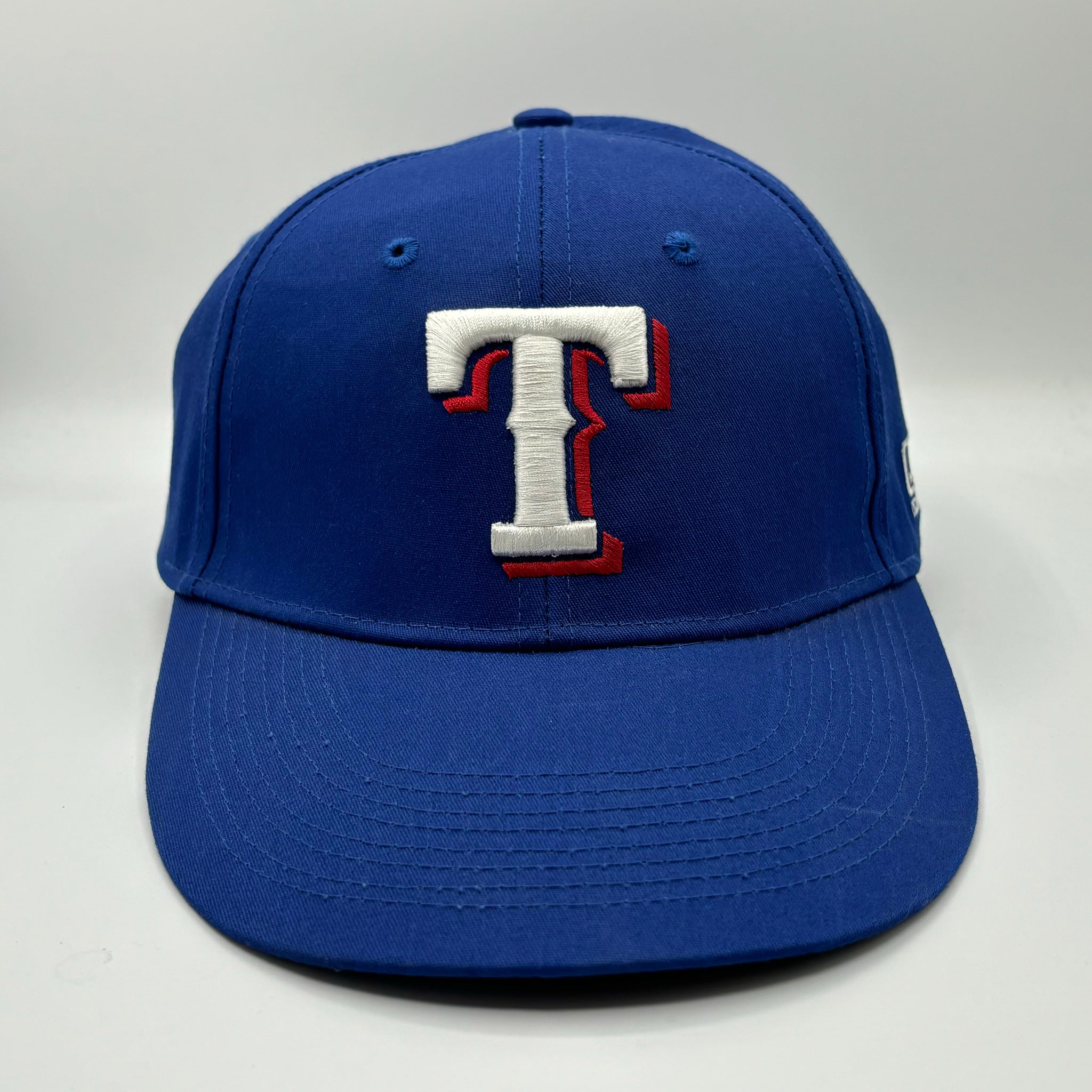 Texas Rangers Basic Team Blue Adjustable Velcro Hat