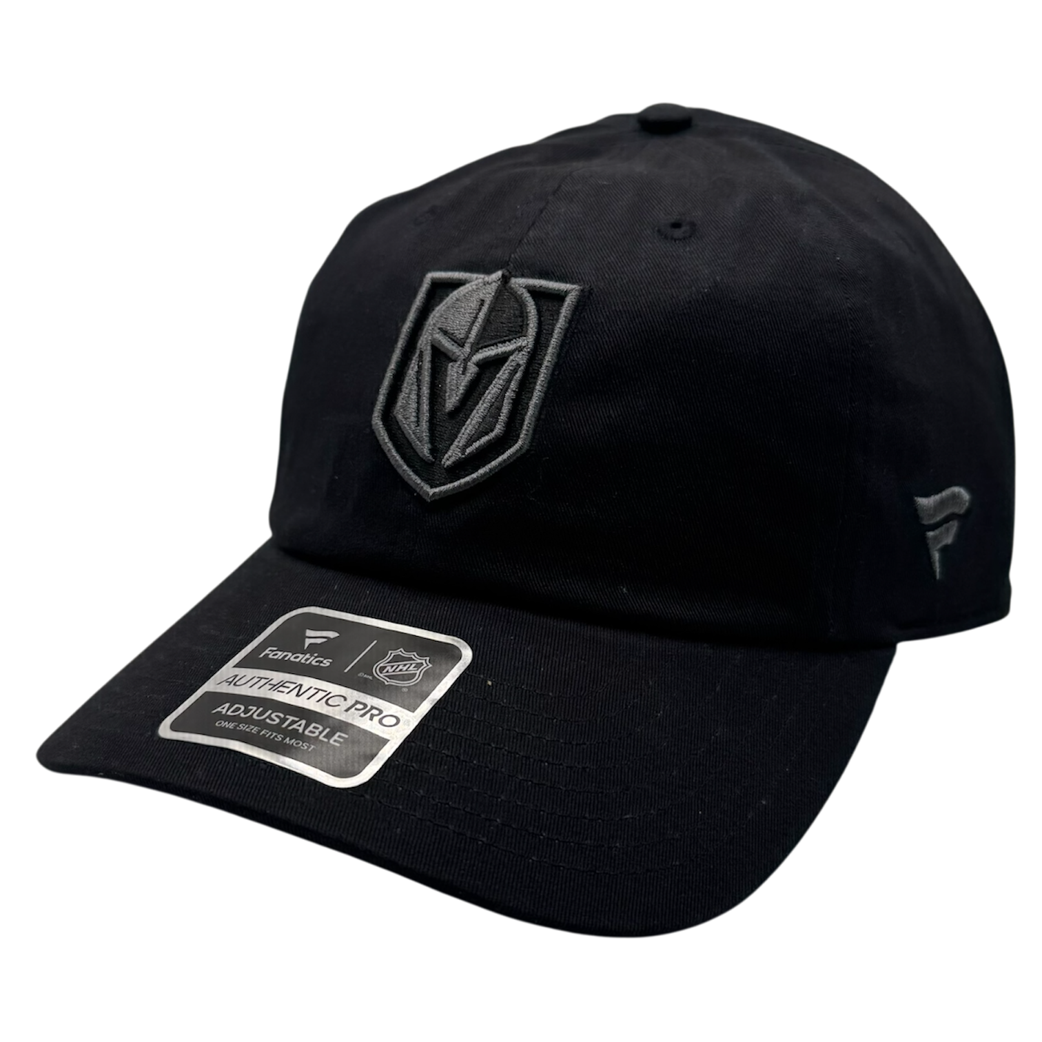 Vegas Golden Knights Fanatics Authentic Pro Road Adjustable Hat 2025 - Black