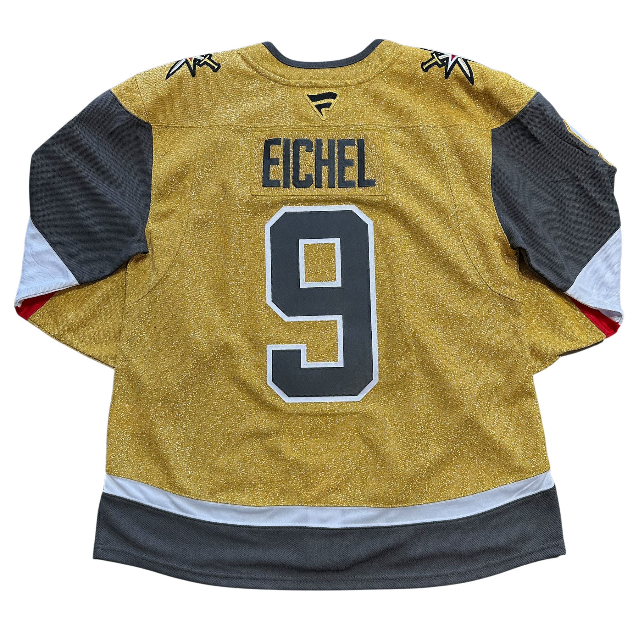 Vegas Golden Knights Fanatics Premium Eichel Jersey - Gold