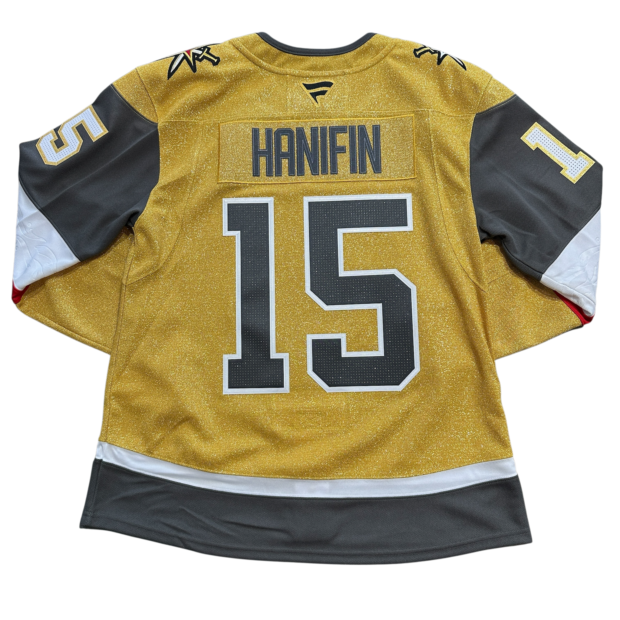 Vegas Golden Knights Hanifin Men's Fanatics Premium Home Jersey - Gold