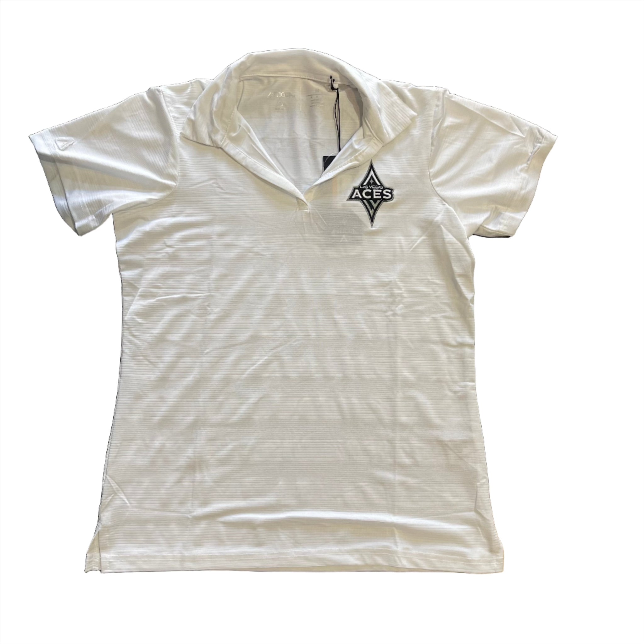 Las Vegas Aces Women's Antigua Compass Polo Shirt - White