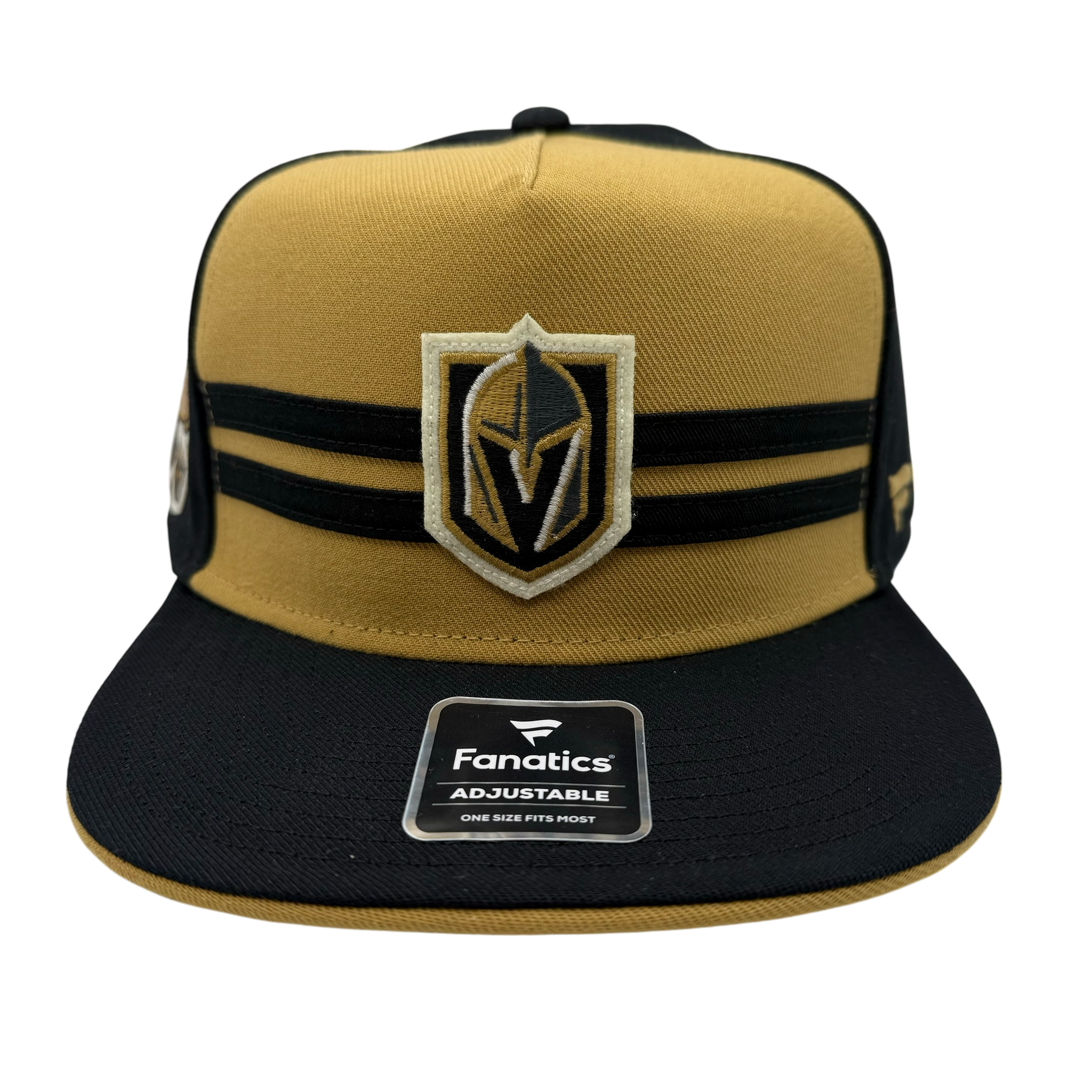 Vegas Golden Knights Fanatics Hip Check Hat - Black/Gold