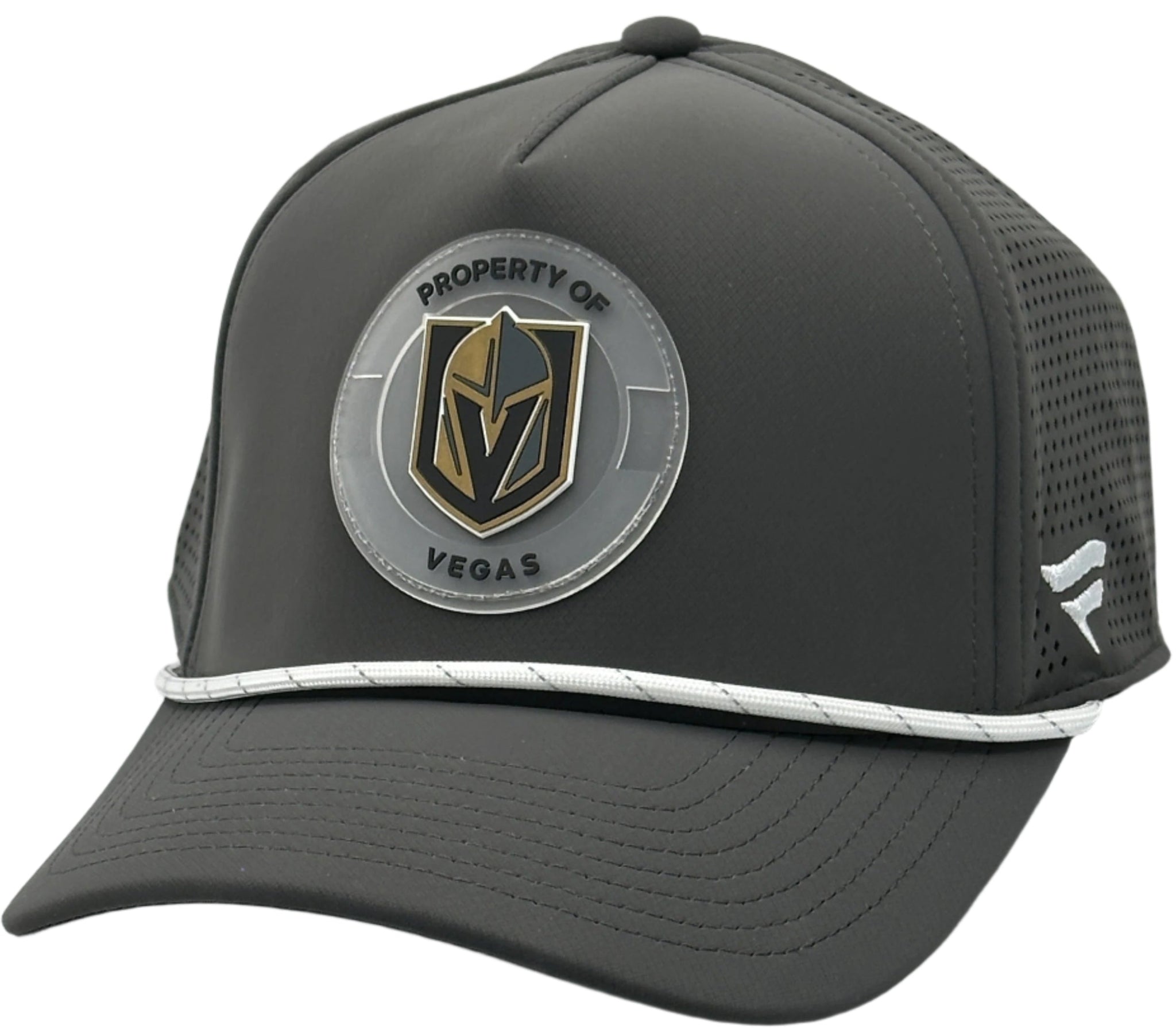 Vegas Golden Knights Fanatics 2025 Authentic Pro Rink Lace Adjustable Mesh Hat